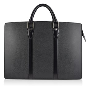 Louis Vuitton Taiga Porte Clement Rosin Briefcase – Black