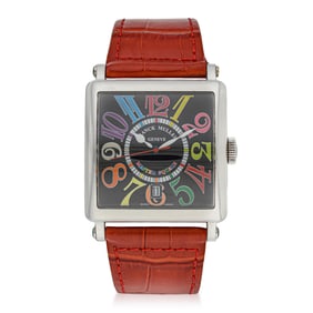 Franck Muller Master Square Color Dreams In Steel