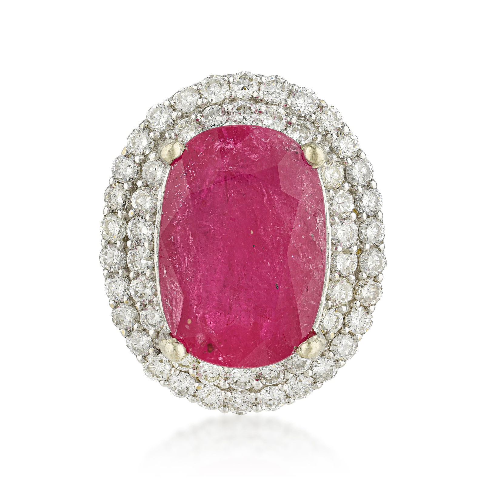 Ruby and Diamond Ring, GIA Certified (1 of 4)