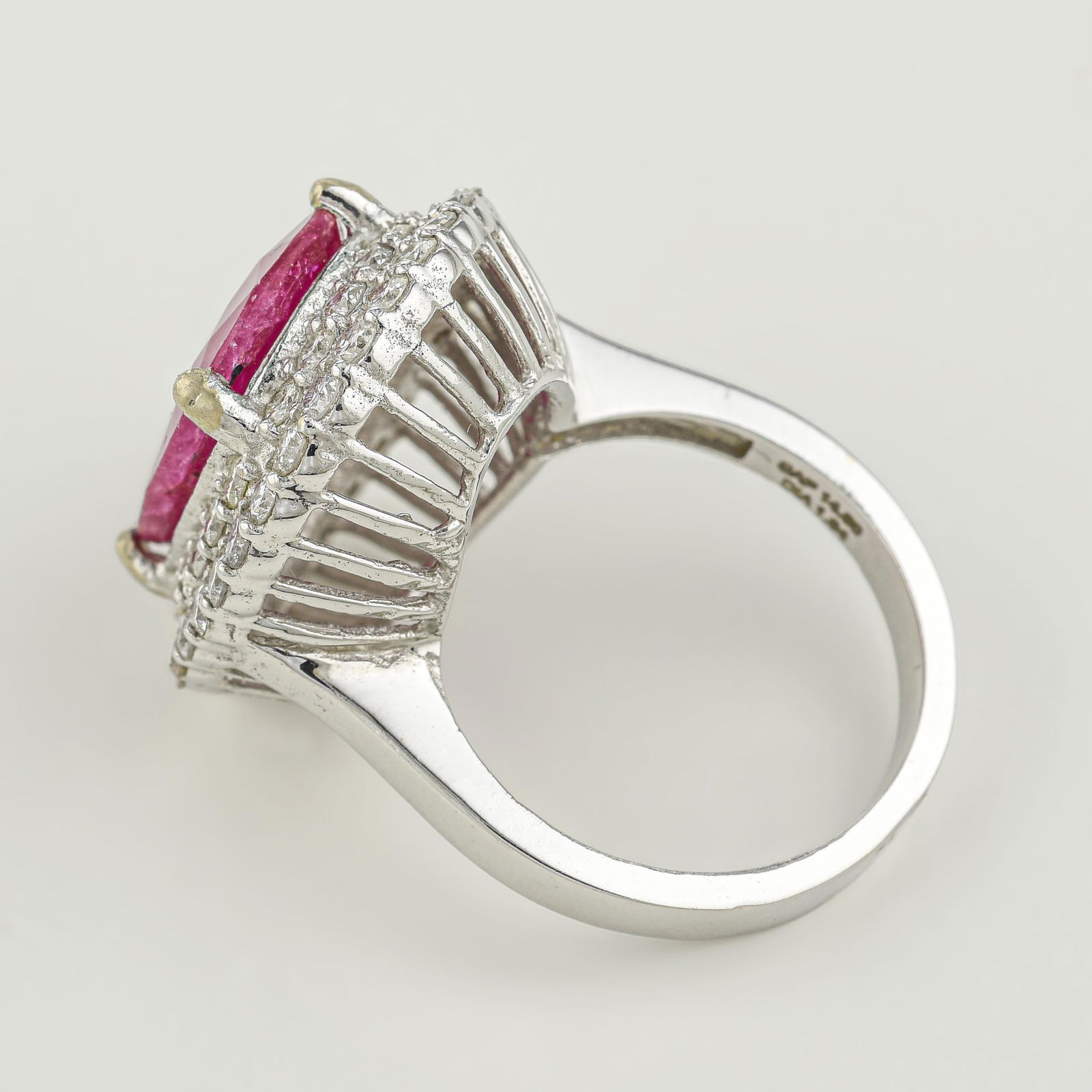 Ruby and Diamond Ring, GIA Certified - 2