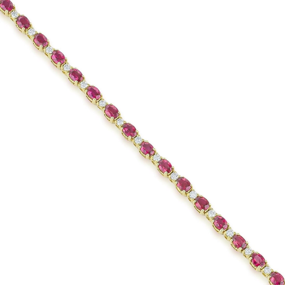 Ruby and Diamond Bracelet (1 of 2)