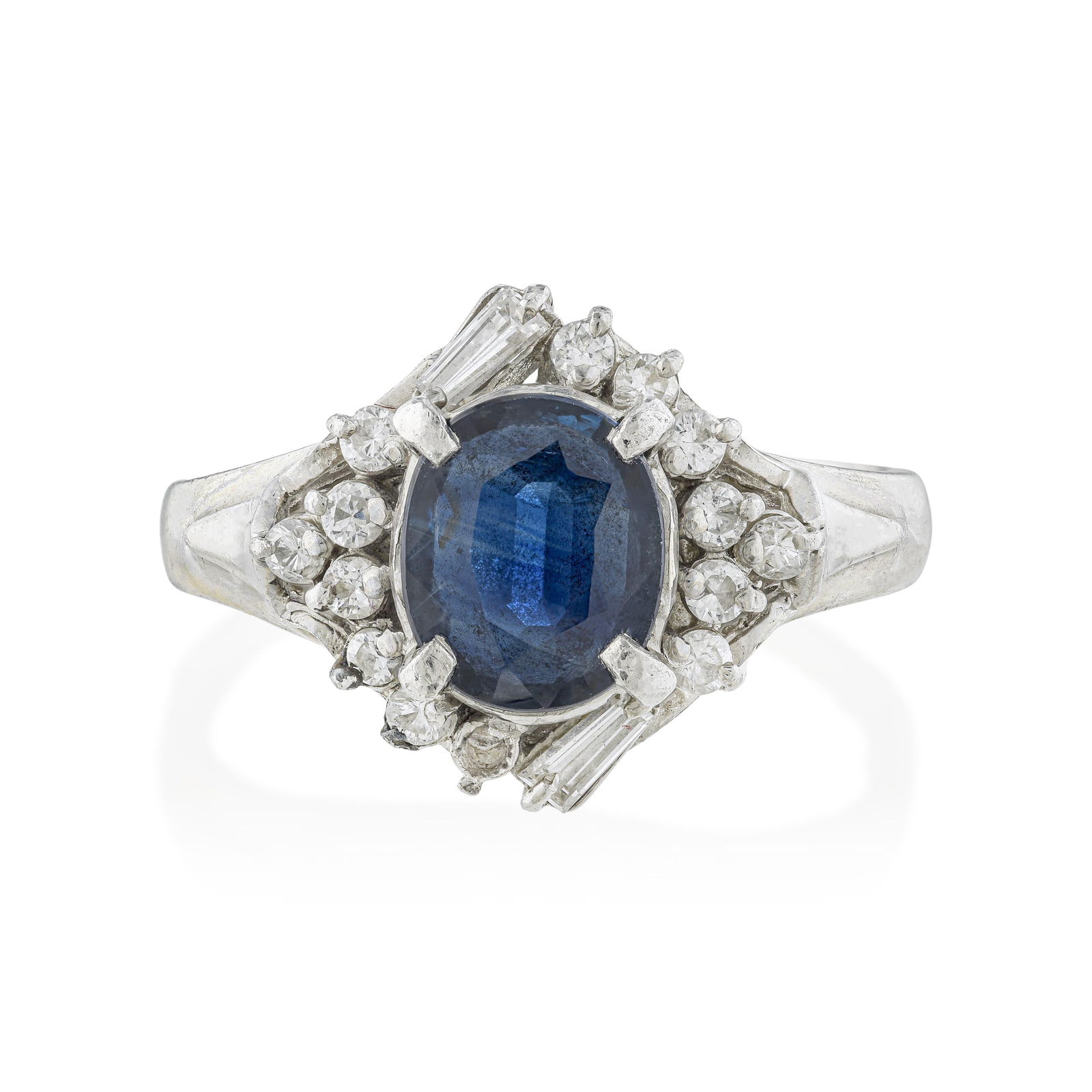Sapphire and Diamond Ring (1 of 2)