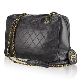 Chanel Bicolore Chain Matelasse Shoulder Bag