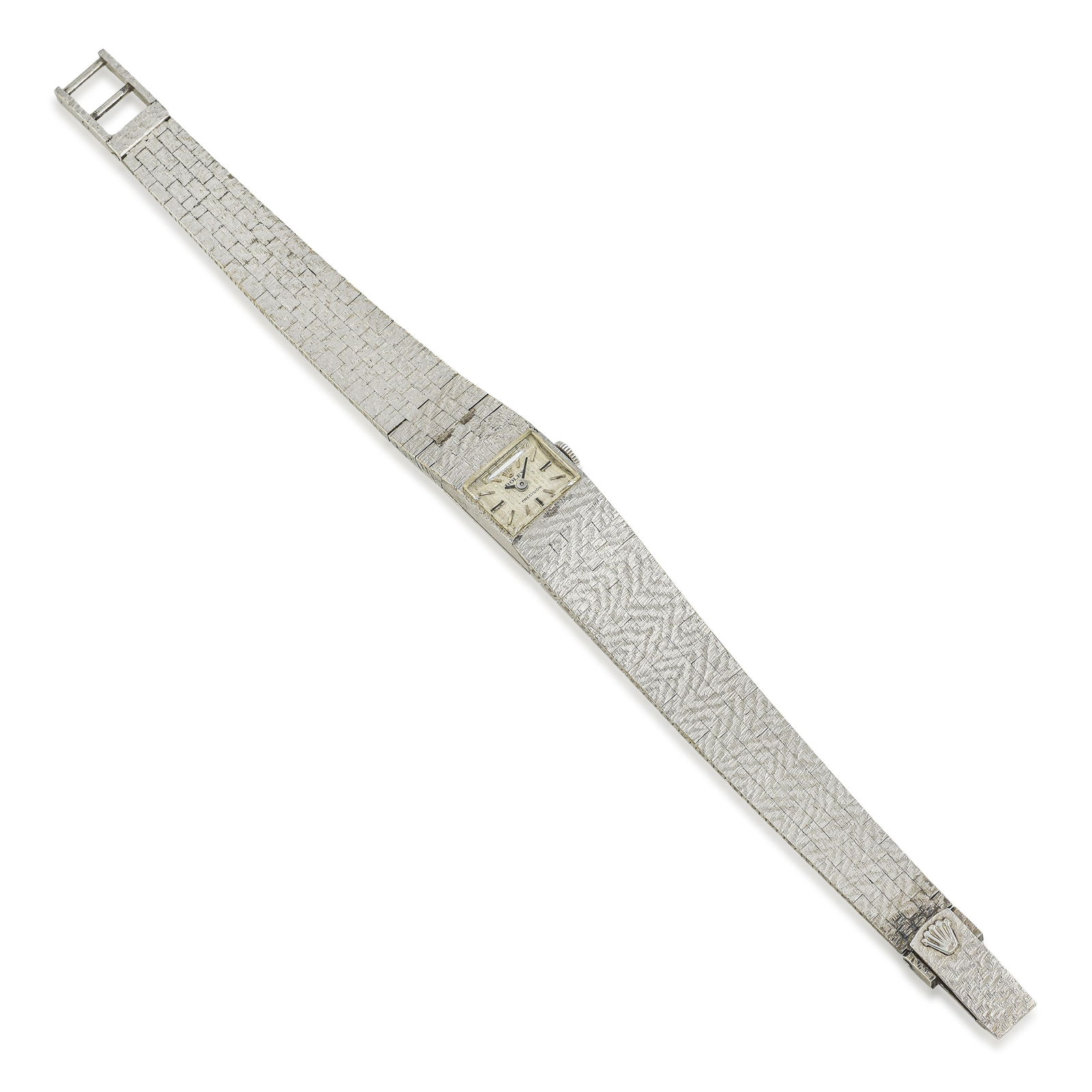 Rolex Ladies' Precision in 18K White Gold and Sterling Silver - 2