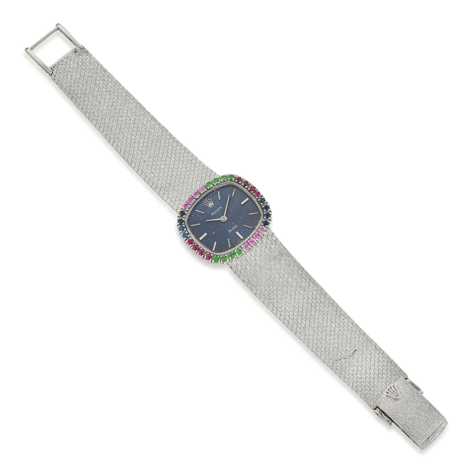 Rolex Orchid in 18K White Gold and Sterling Silver - 2