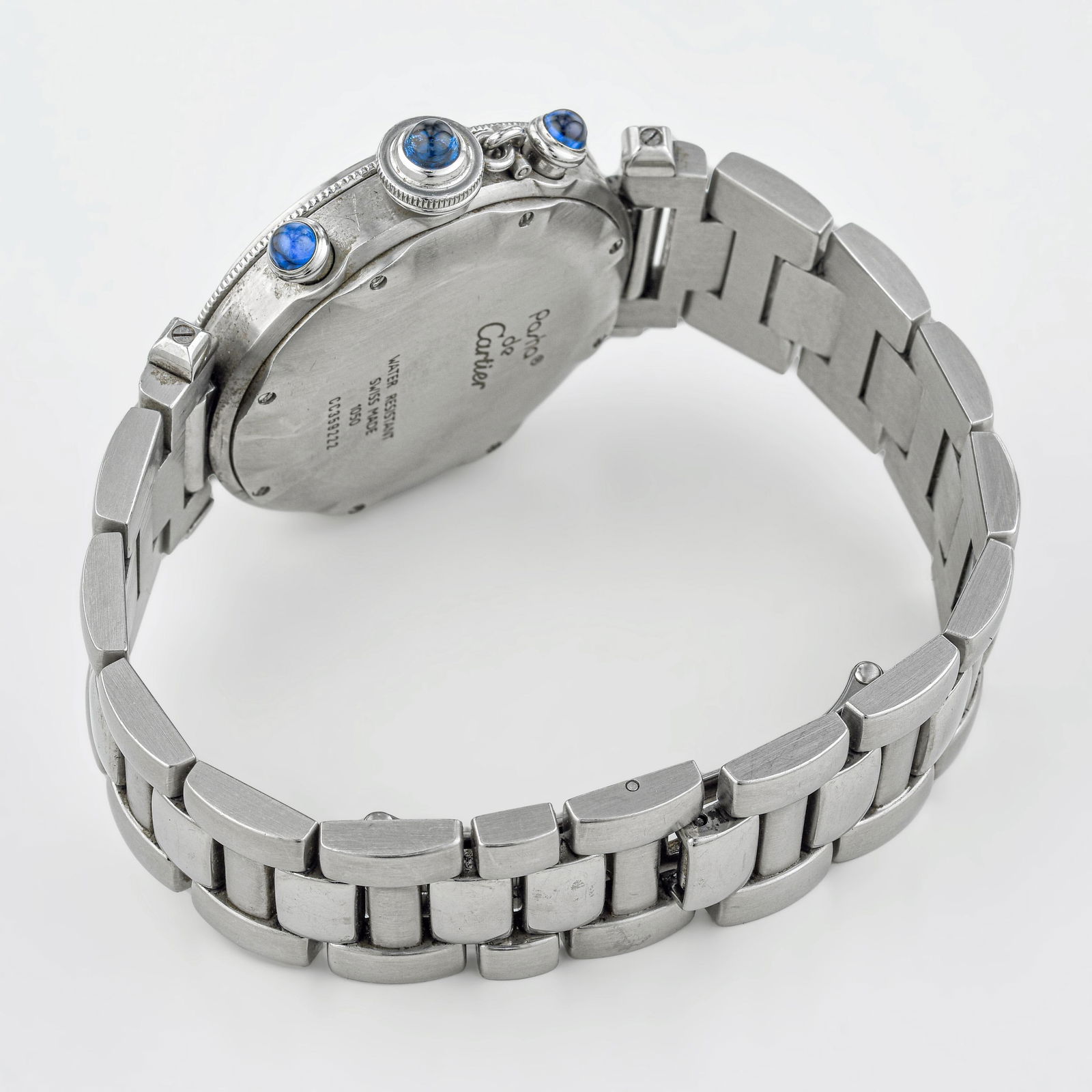 Cartier Pasha Chronograph In Steel - 2