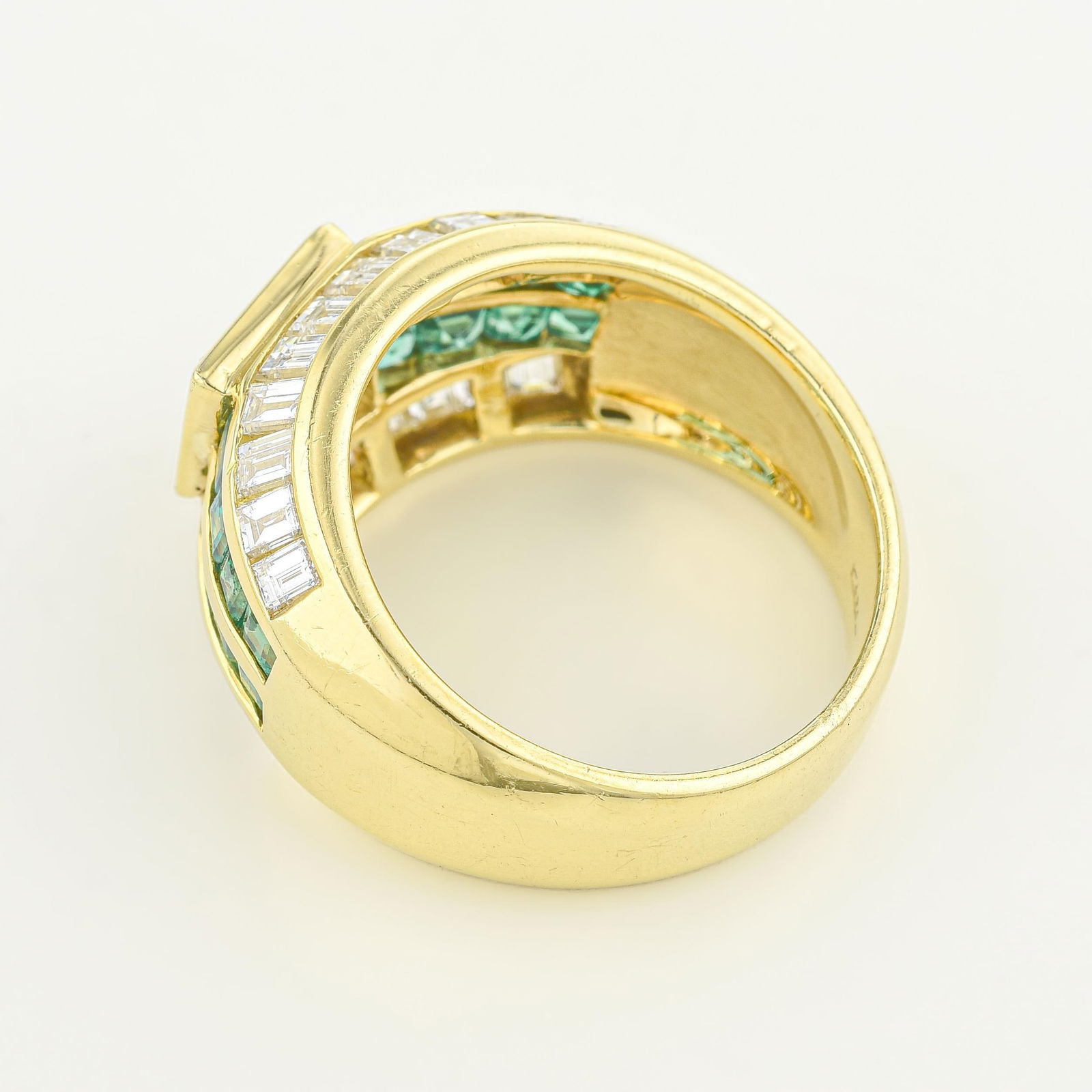 Emerald and Diamond Ring - 2