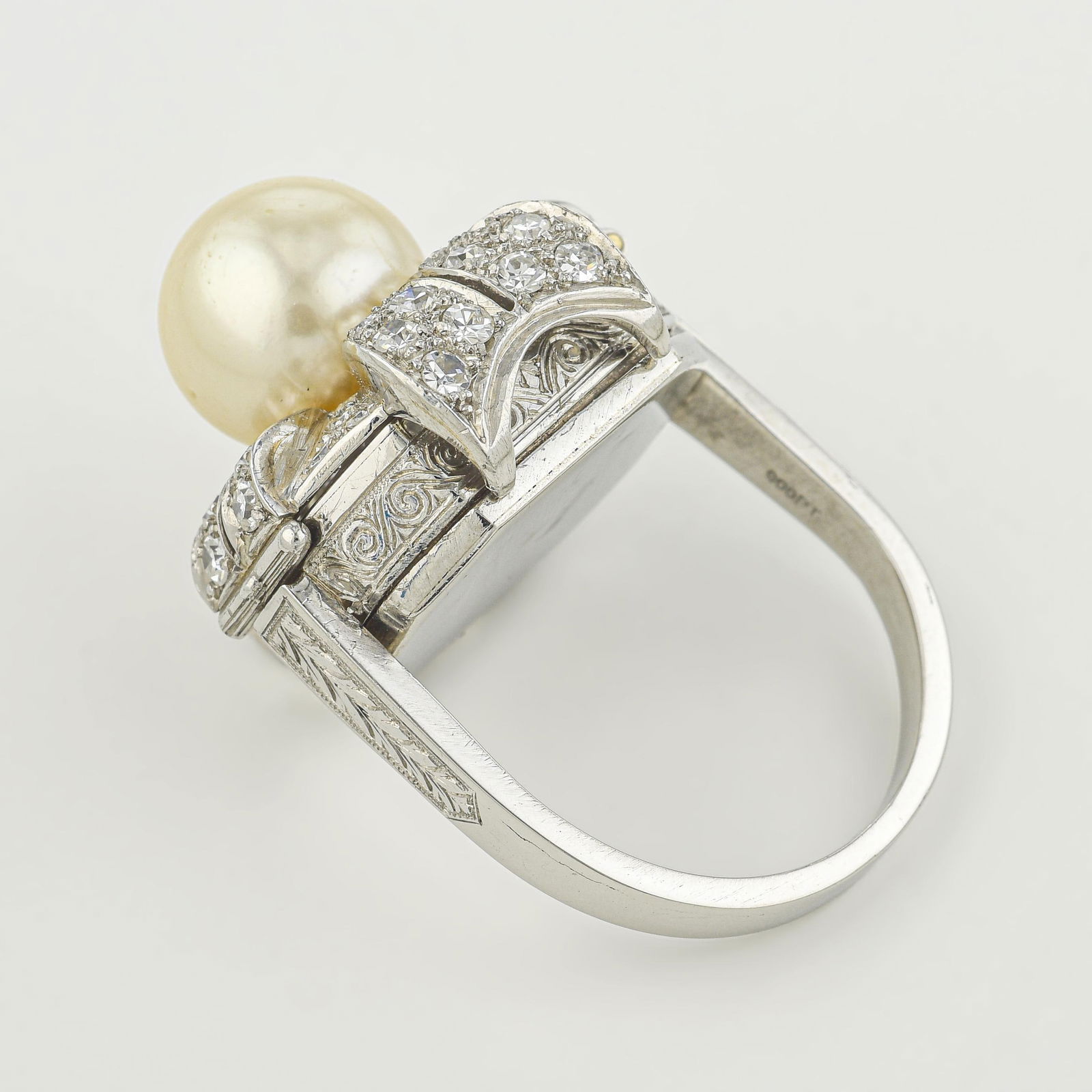 Vintage Watch Ring, Gubelin - 3