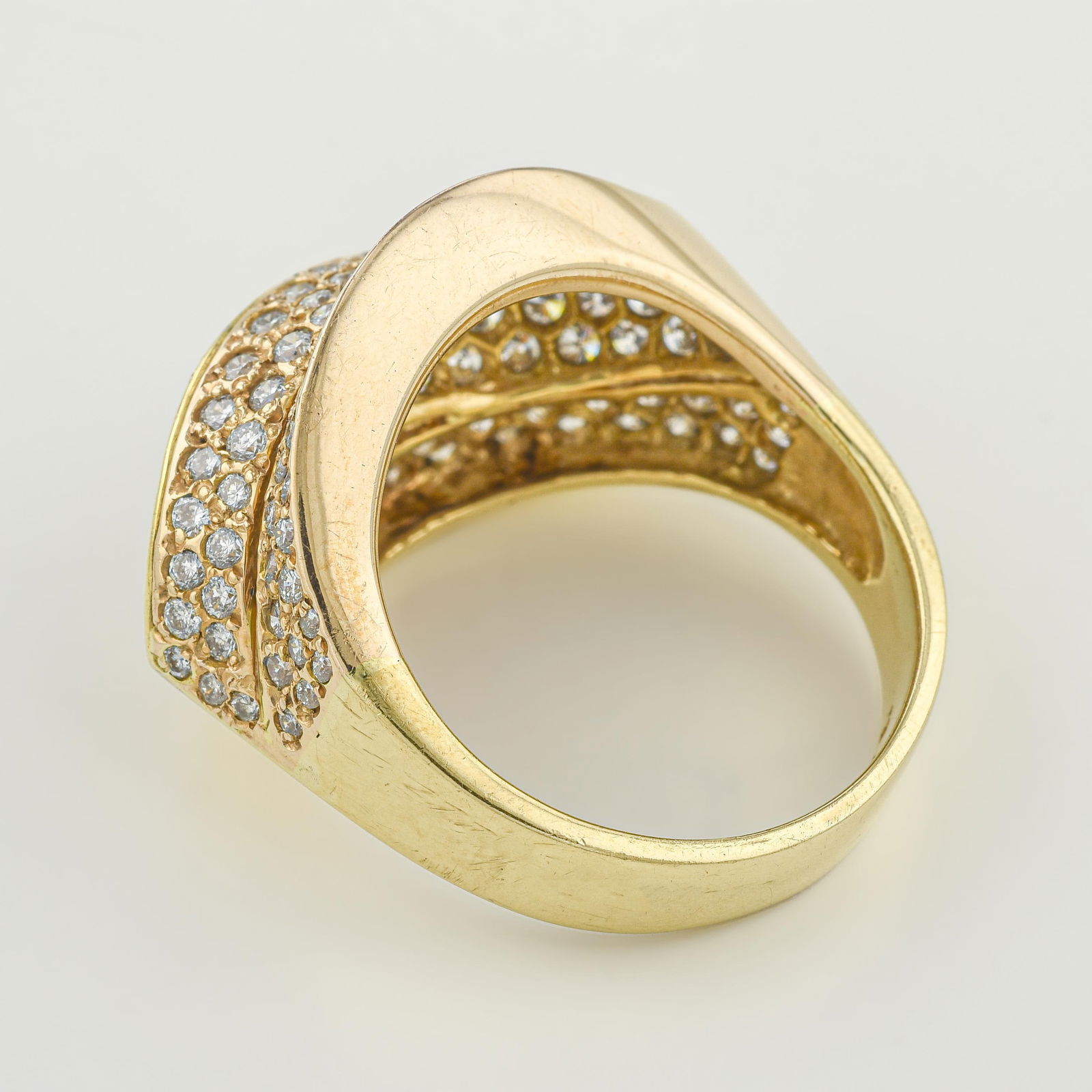 Diamond Pave Statement Ring - 2