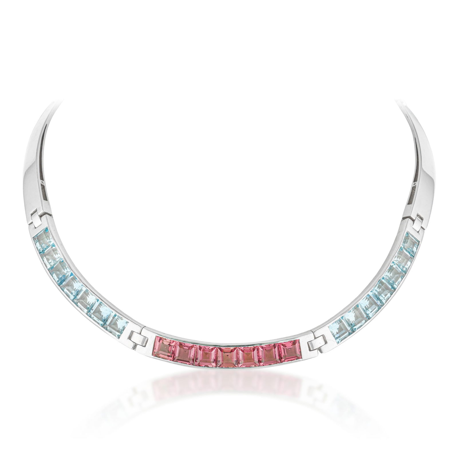 Carlo Weingrill Aquamarine and Tourmaline Necklace - 2