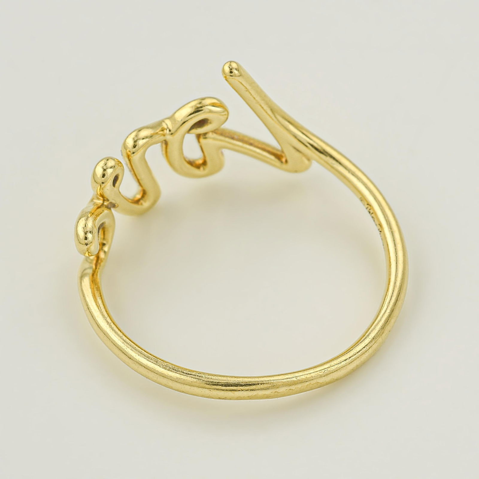 Tiffany & Co. Paloma Picasso Graffiti Love Ring - No Reserve - 3