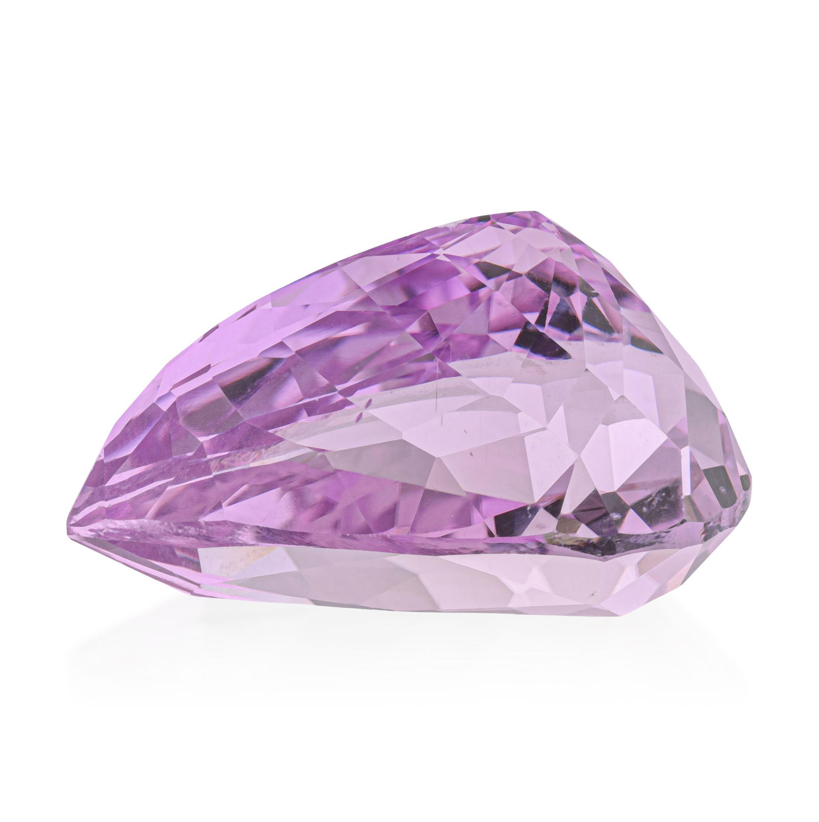 41.34-Carat Pear Shape Kunzite - 2