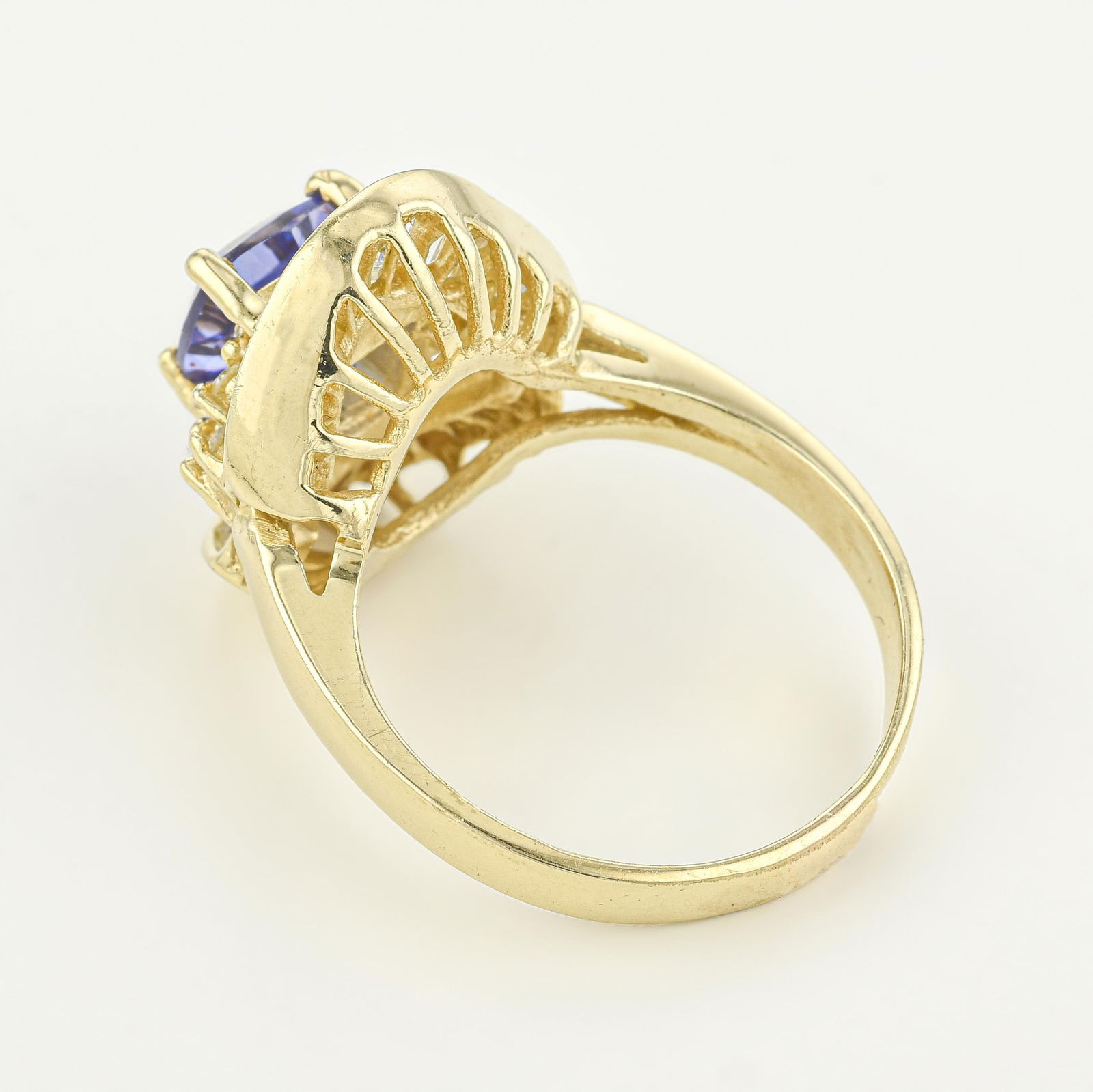 Sapphire and Diamond Ring - 2