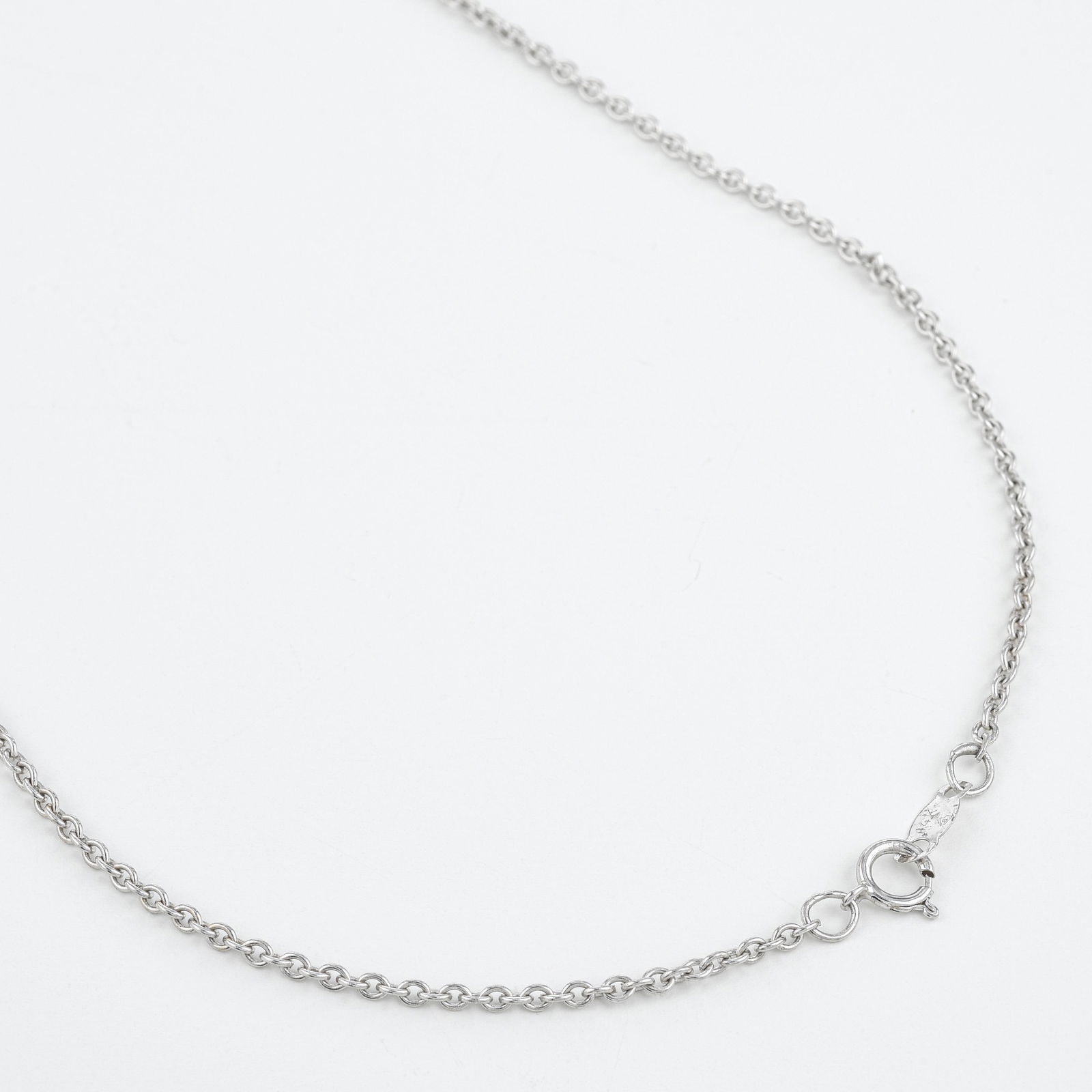 Solitaire Diamond Bezel Set Pendant Necklace - 2