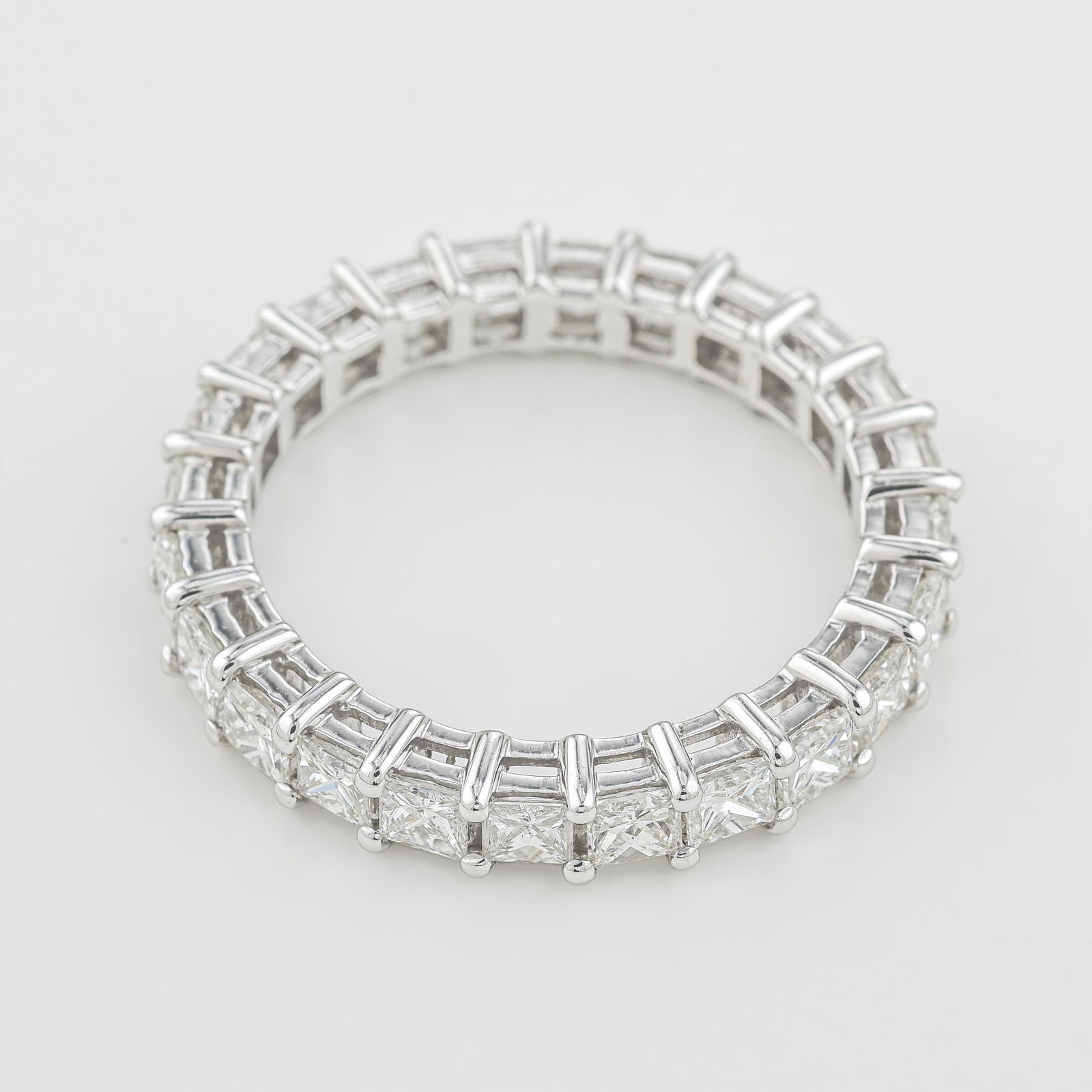 Princess Cut Diamond Band - 2