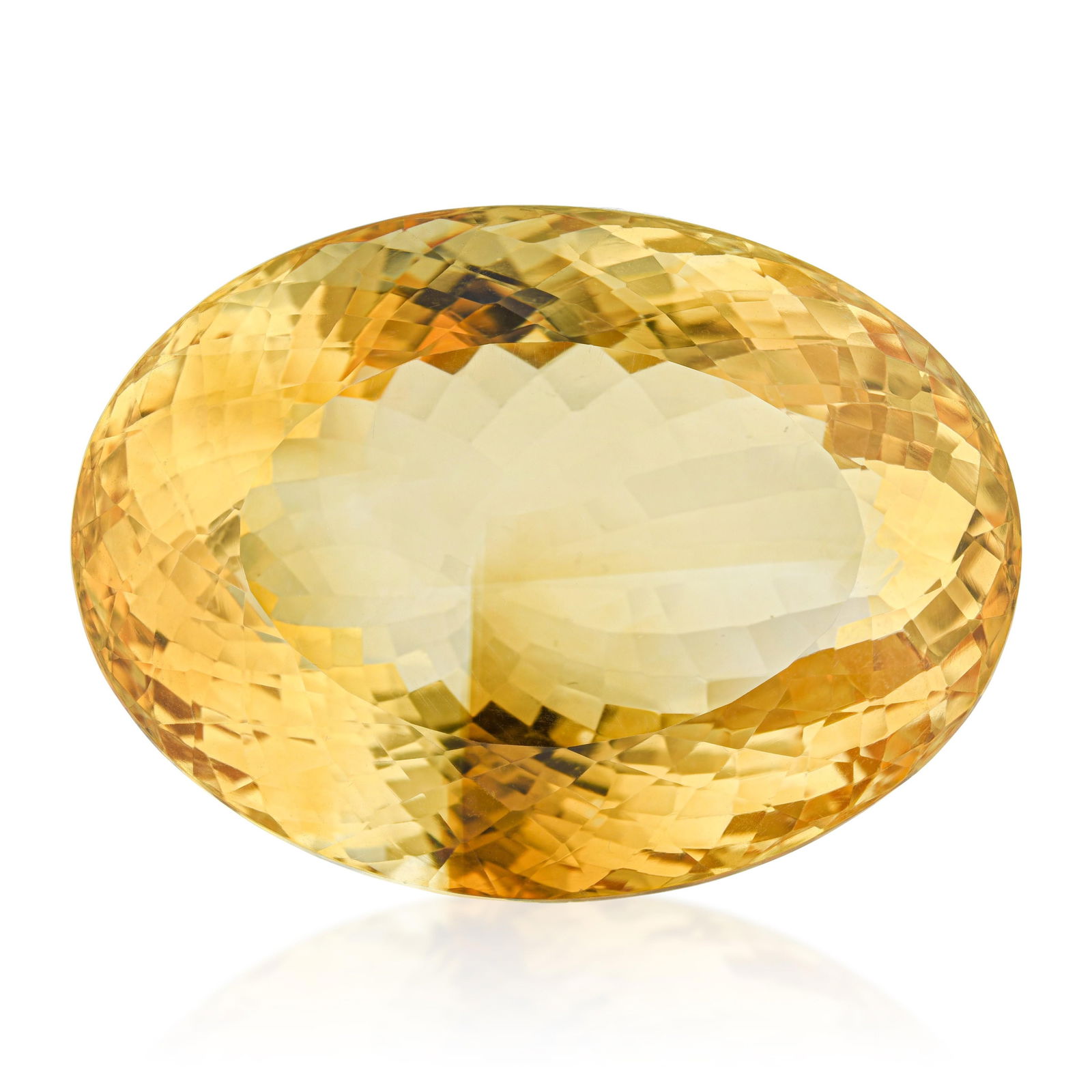 116.50-Carat Oval Fancy Cut Citrine Loose Gemstone (1 of 2)
