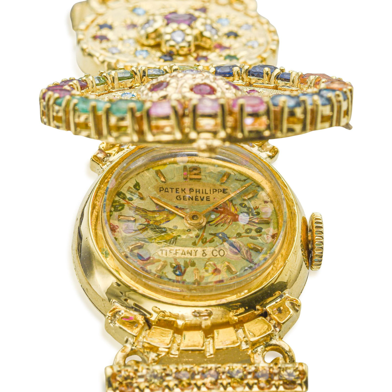 Patek Philippe For Tiffany & Co. Cocktail Watch In 18K Gold - 2