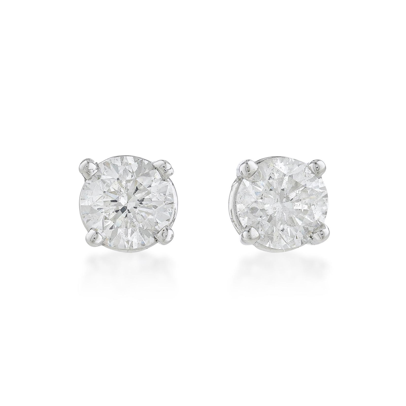 Diamond Stud Earrings (Approx. 0.63 CTW) - No Reserve Lot (1 of 2)