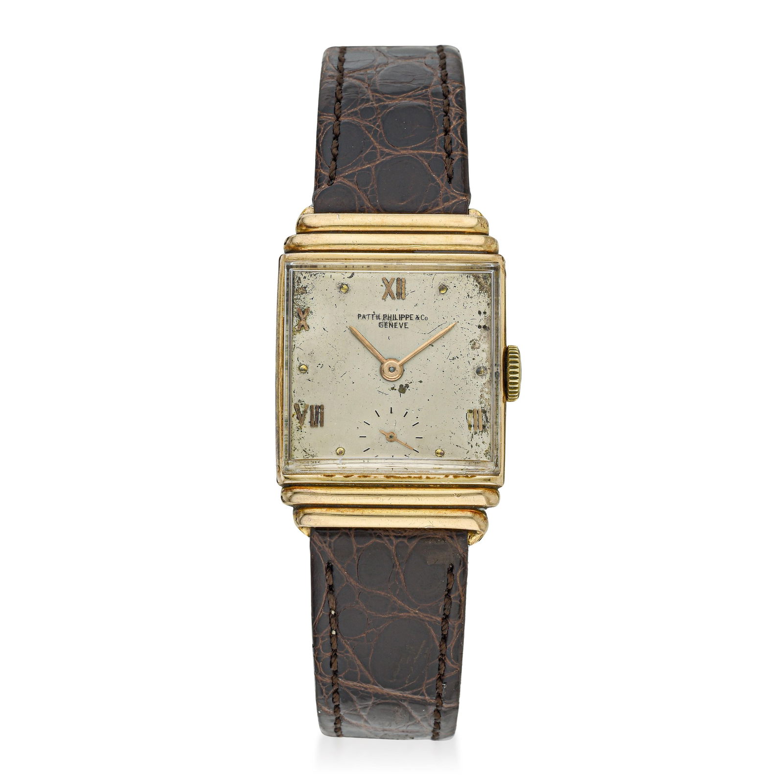 Patek Philippe Art Deco Men's Watch in 18K Gold (1 of 2)
