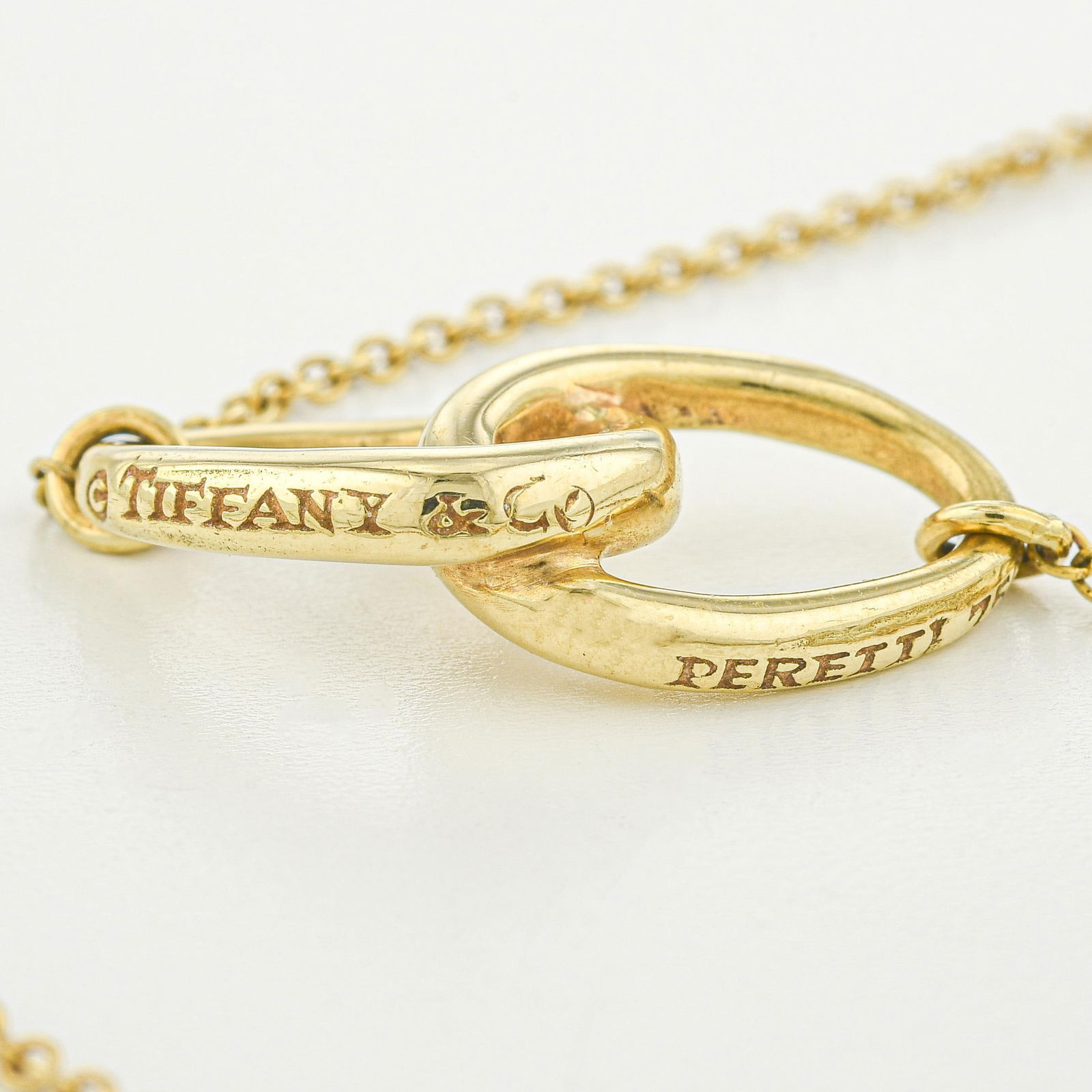 Tiffany & Co. Elsa Peretti Double Loop Pendant/Necklace - 3