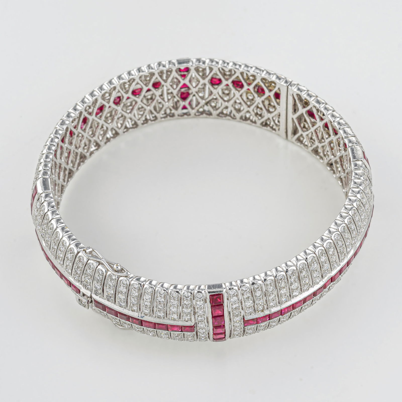 Ruby and Diamond Bangle - 3