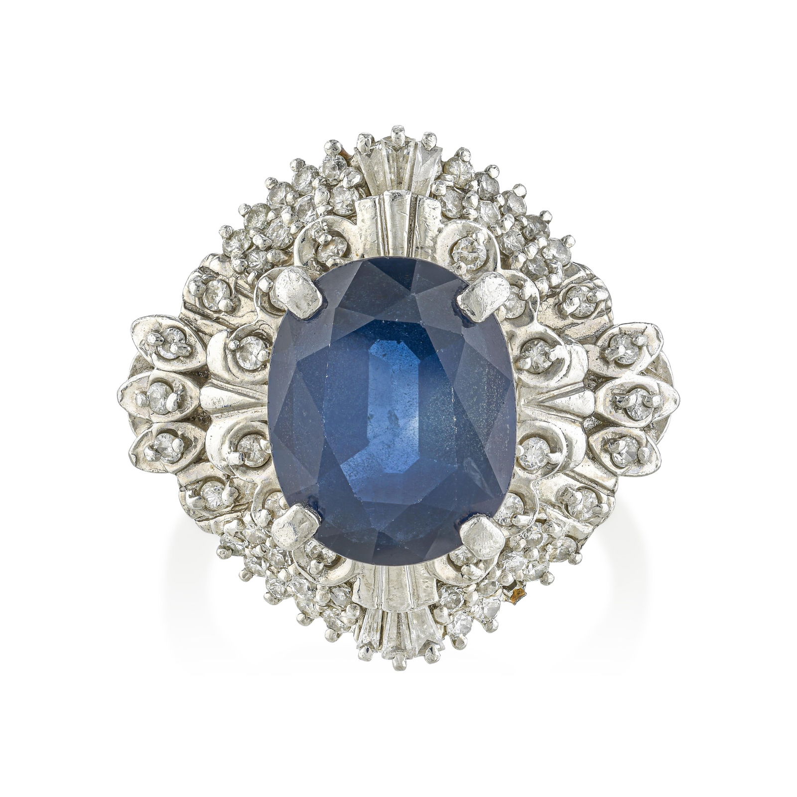 Sapphire and Diamond Ring (1 of 2)