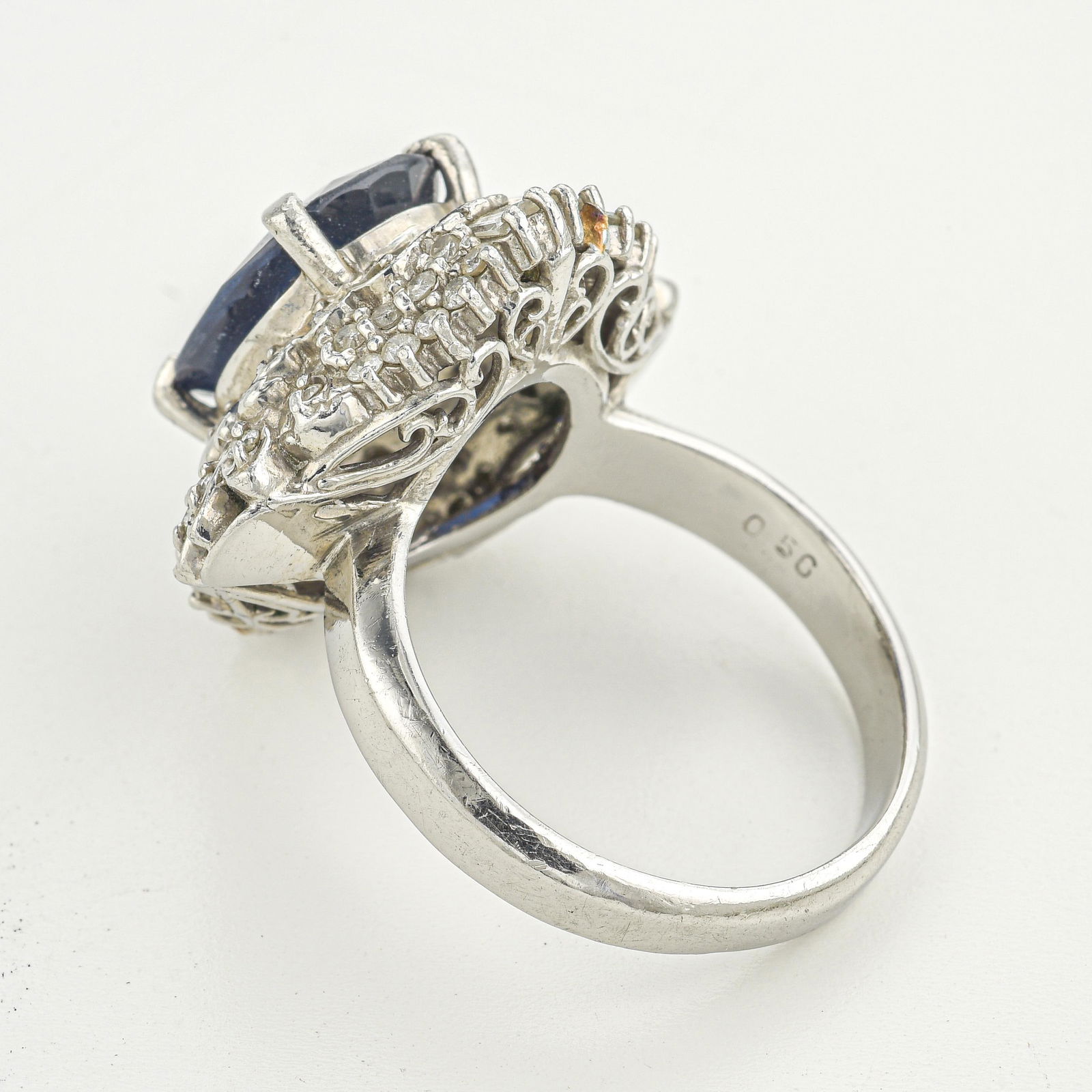 Sapphire and Diamond Ring - 2