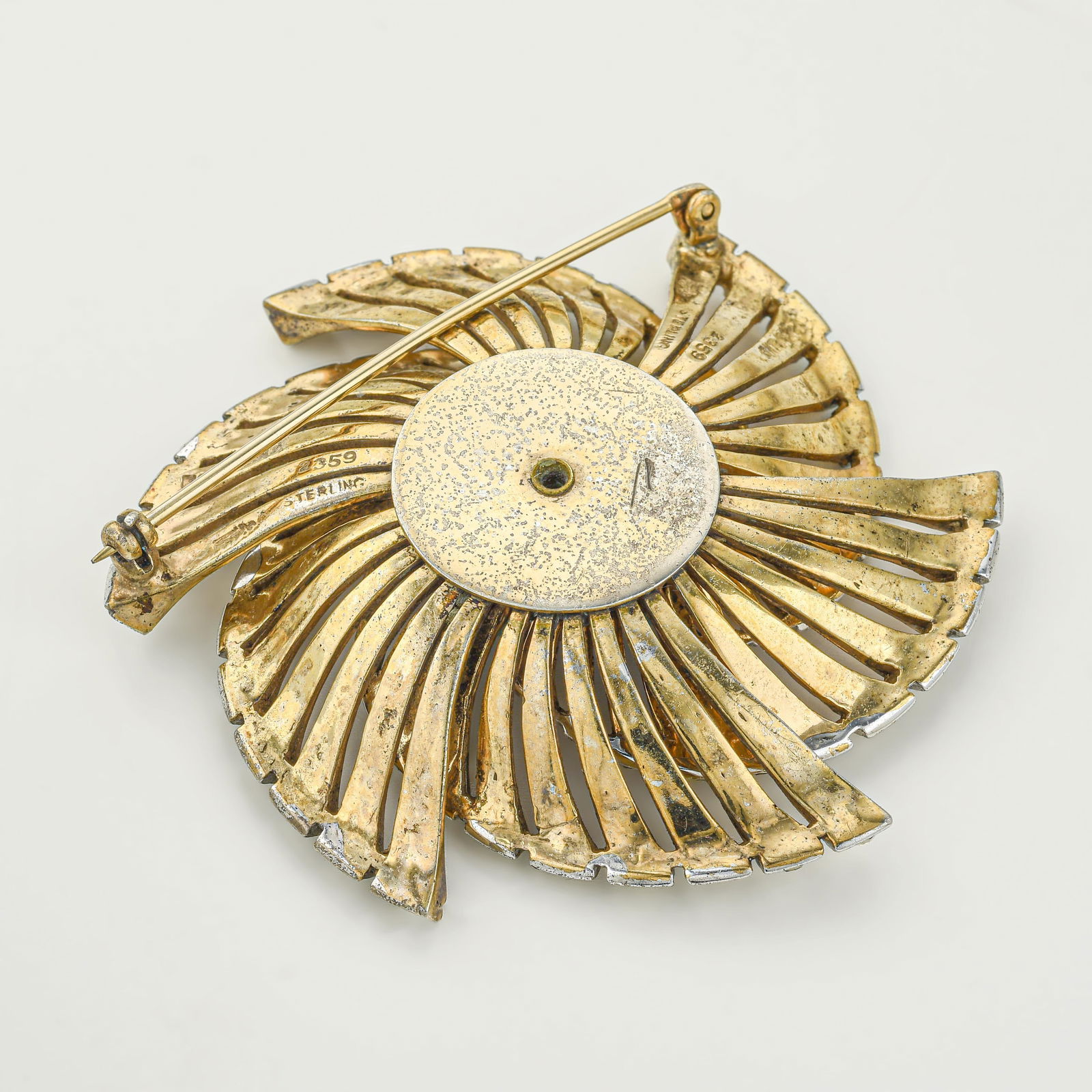 Marcel Boucher Pinwheel Sterling Brooch - 2