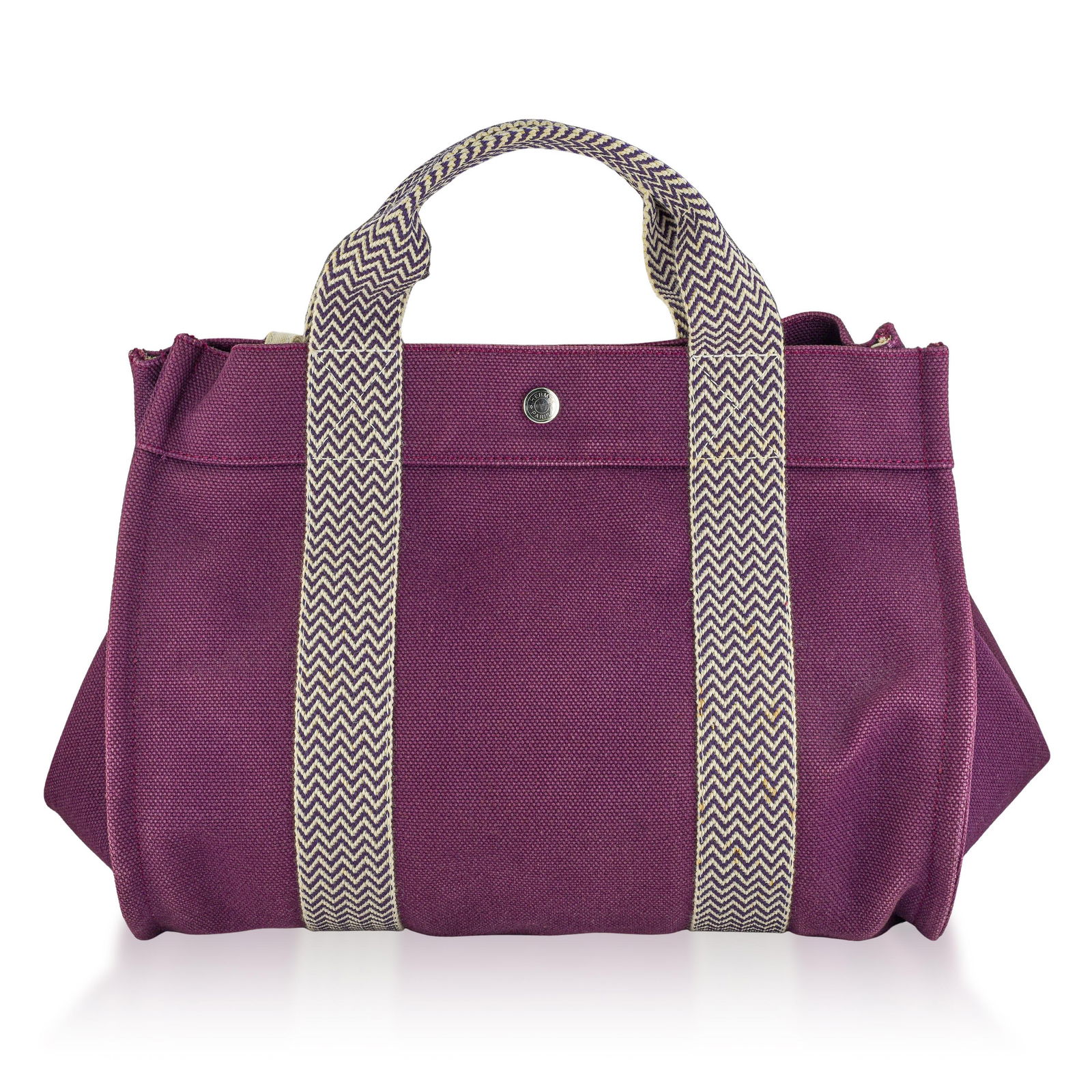 Hermes Cannes PM Tote Bag: ESTIMATED RETAIL PRICE: $850* *This is the estimated value a piece of similar quality, craftsmanship, and characteristics could command at retail. This Hermes Cannes PM Tote Bag is crafted from