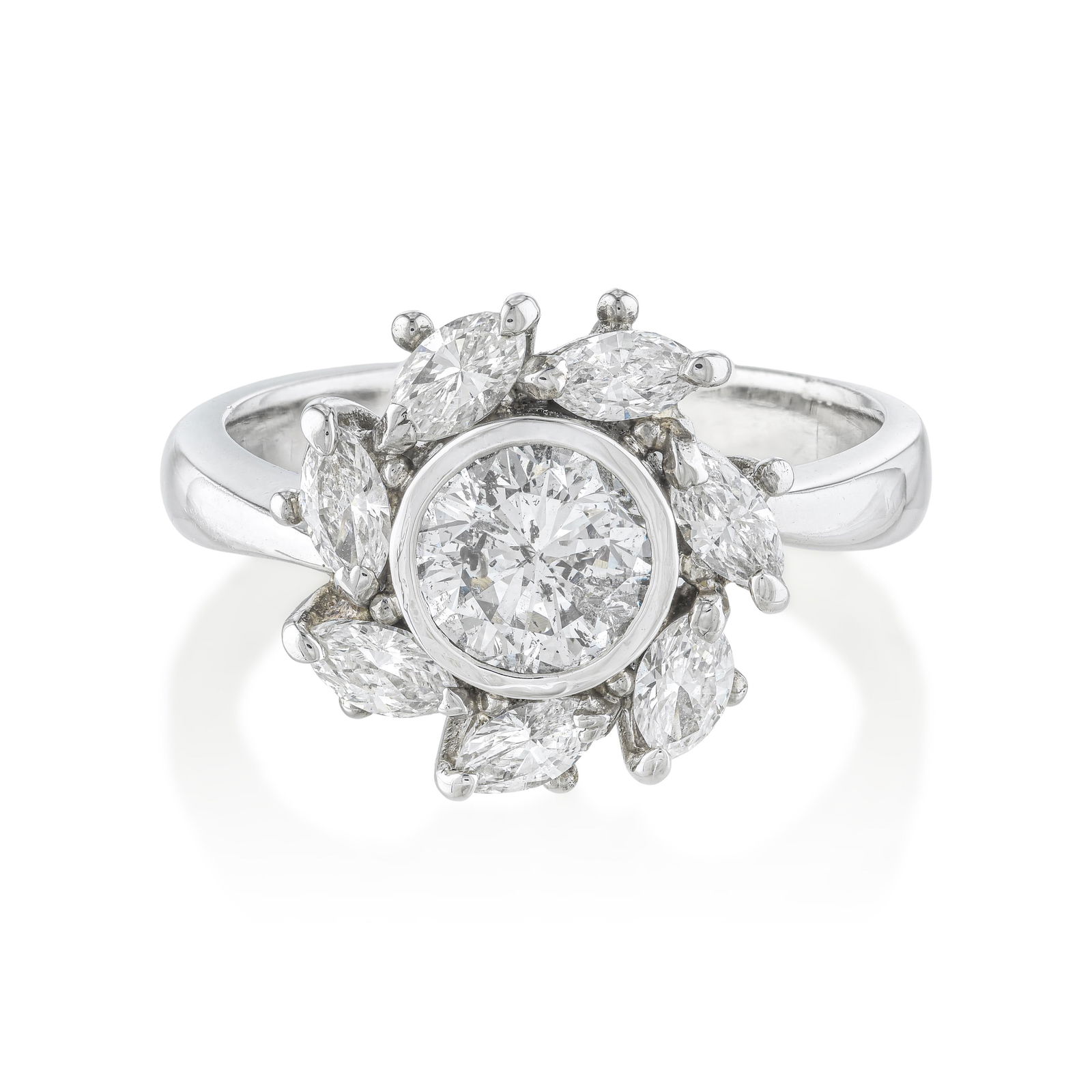 Diamond Cluster Ring (1 of 3)