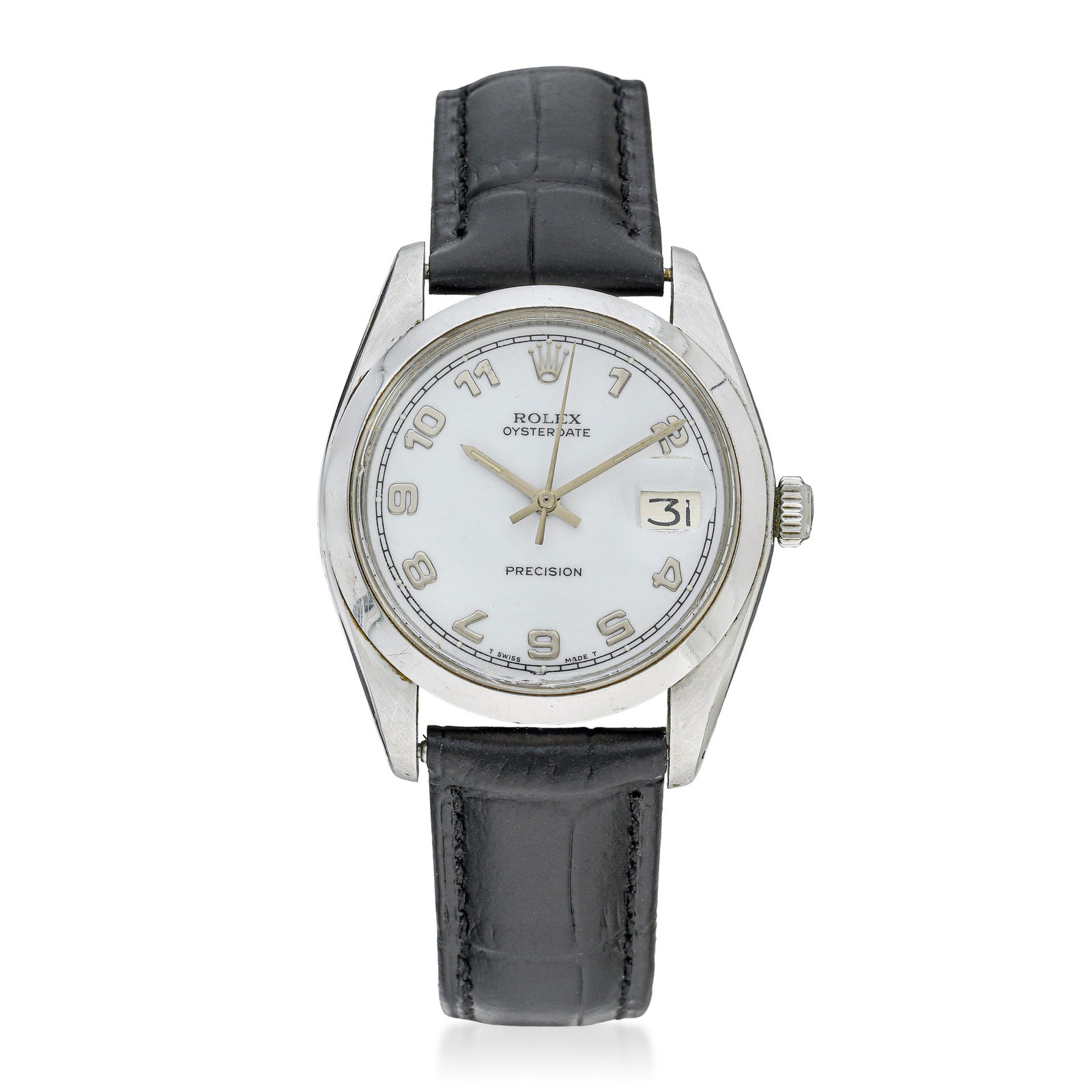 Rolex Oyster Precision In Steel: ESTIMATED RETAIL PRICE: $4,400* *This is the estimated value a piece of similar quality, craftsmanship, and characteristics could command at retail. Summary of Key Characteristics CIRCA: 1982 