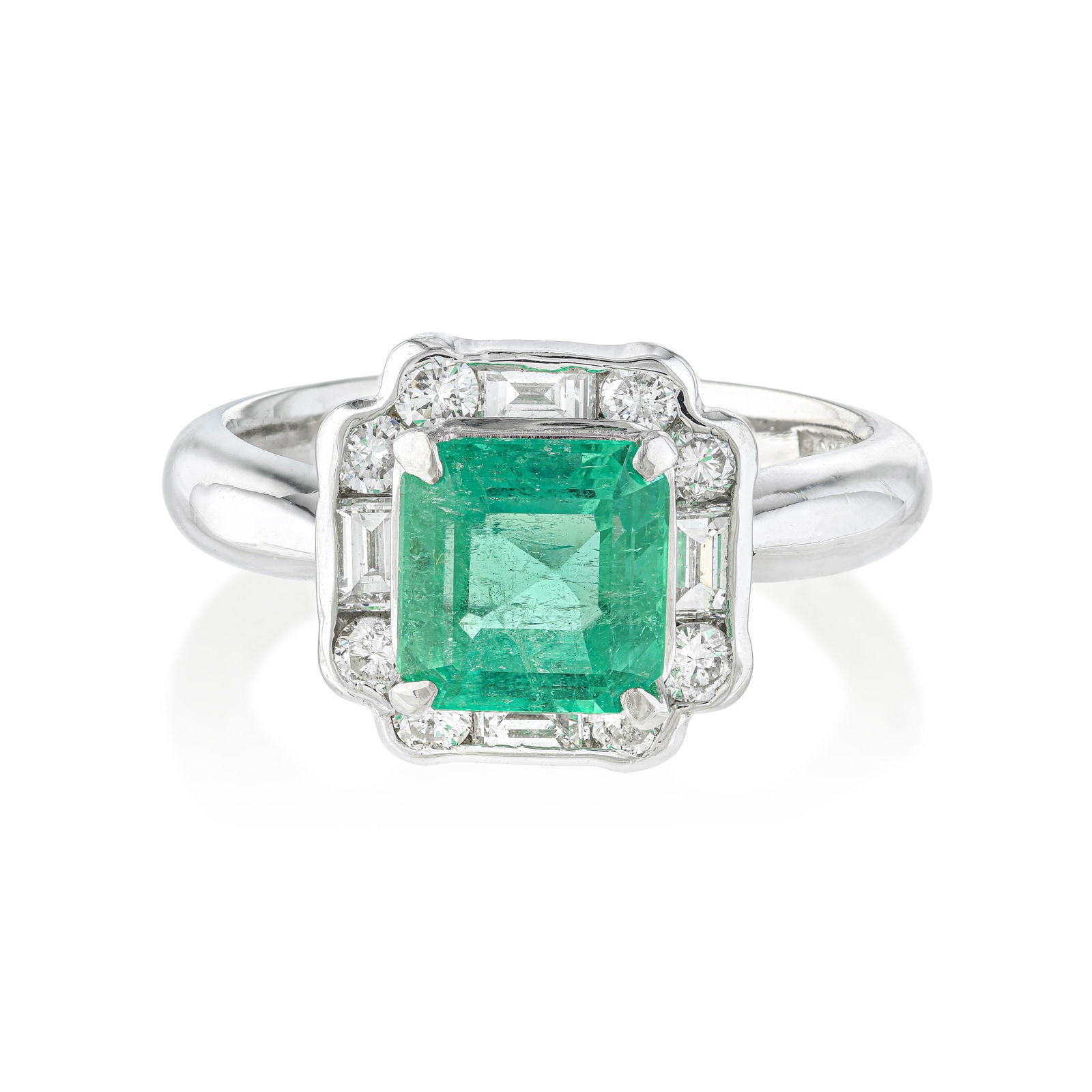 Emerald and Diamond Ring - 2