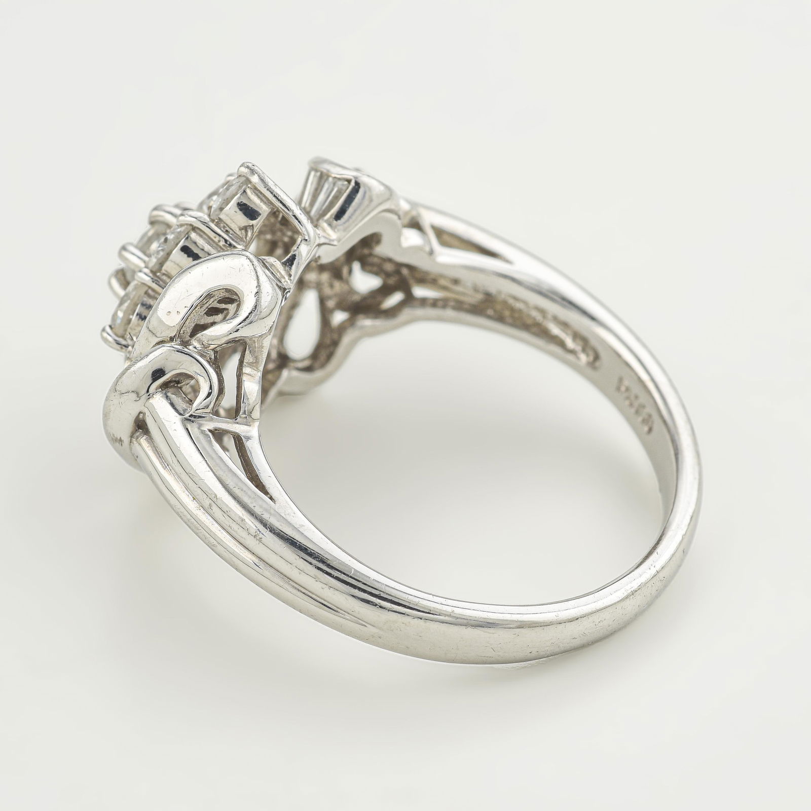 Diamond Cluster Ring - 3