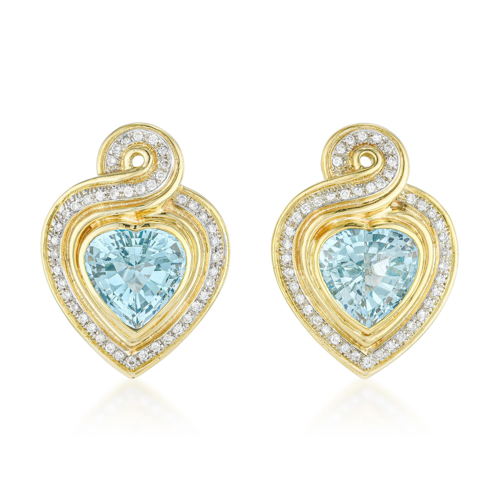 Vintage Gucci Diamond Enamel Necklace and Earrings Set - 3