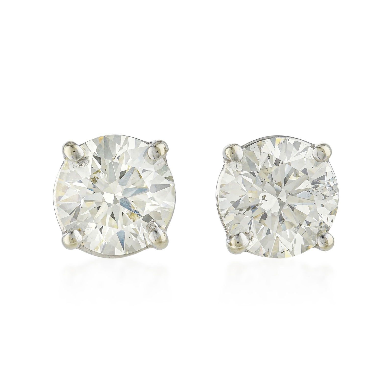Diamond Stud Earrings (Approx. 1.50 CTW): ESTIMATED RETAIL PRICE: $3,600* *This is the estimated value a piece of similar quality, craftsmanship, and characteristics could command at retail. Diamond stud earrings of approximately 1.50 carats