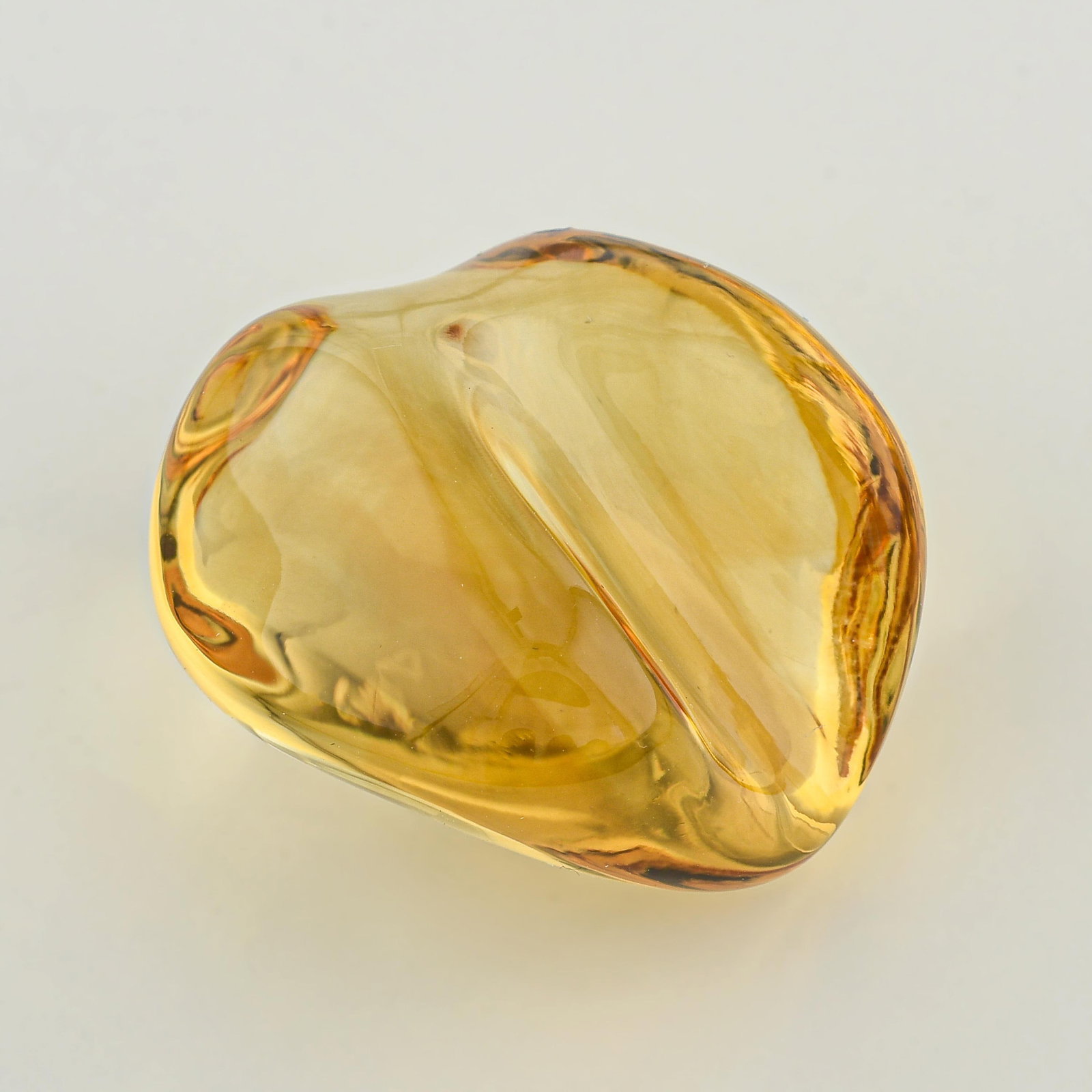 51.00-Carat Freeform Smooth Polished Citrine Loose Gemstone - No Reserve - 2