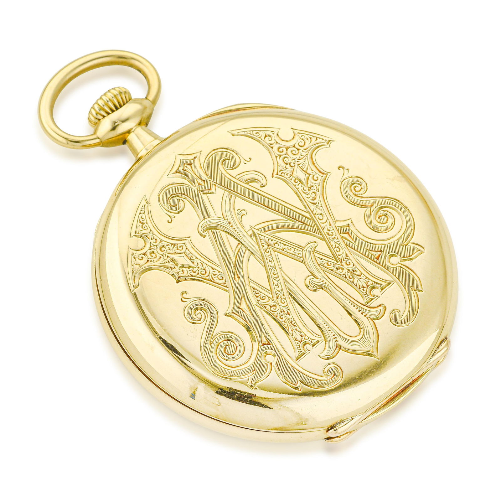 Patek Philippe Pocket Watch In 18K Gold - 2
