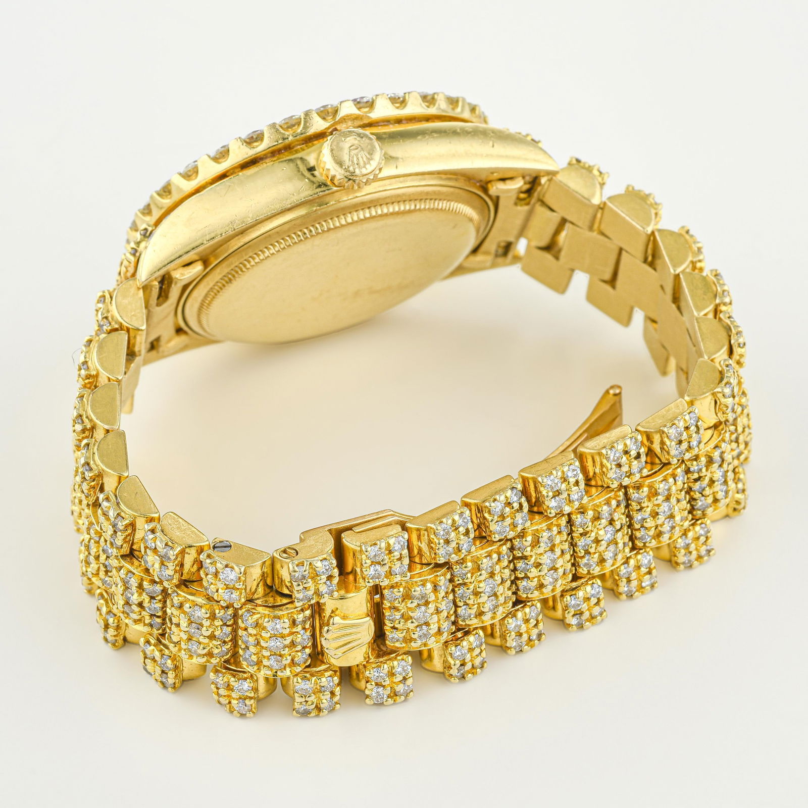 Rolex Day-Date In 18K Gold With Diamonds - 2