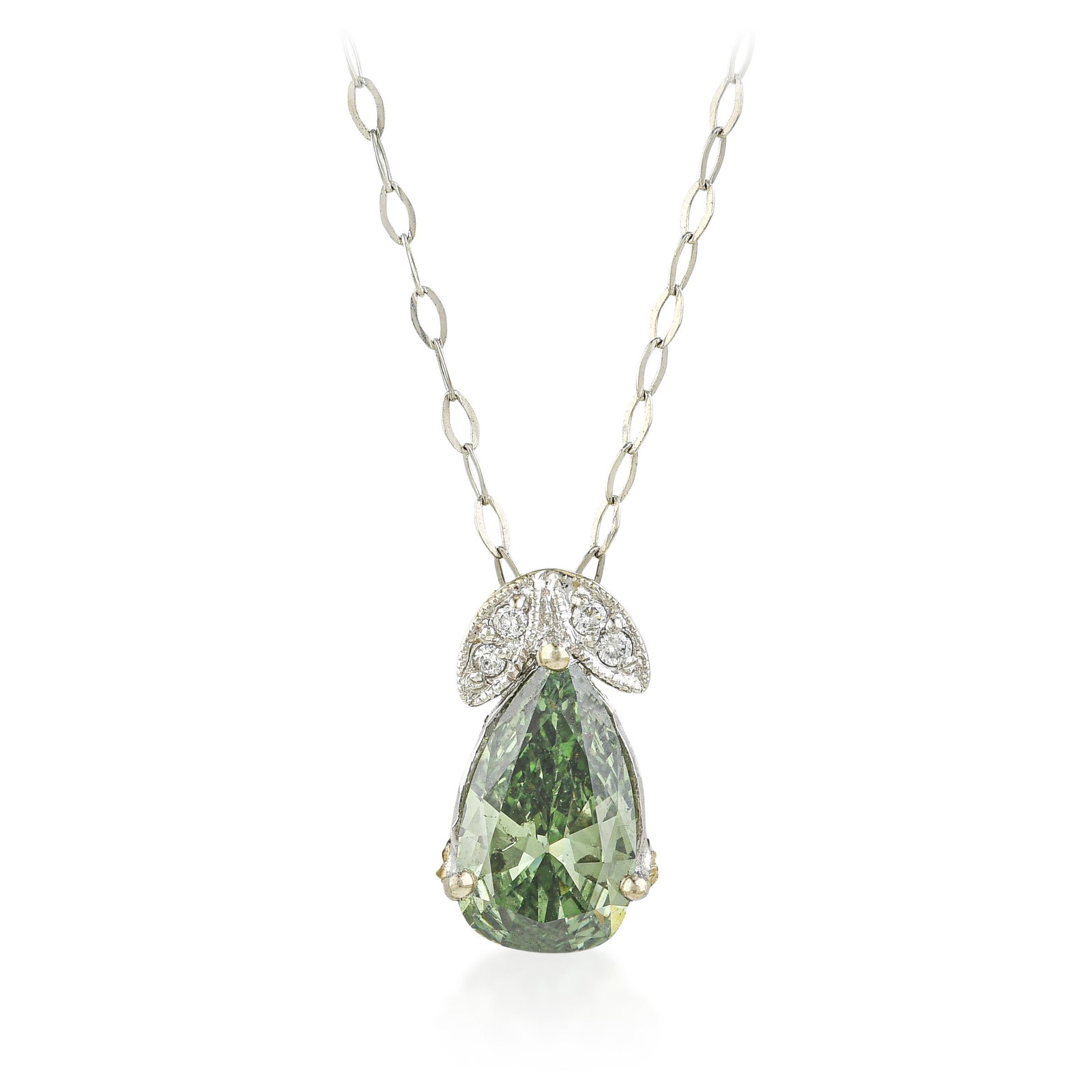 Solitaire Diamond Necklace/Chain: ESTIMATED RETAIL PRICE: $3,800* *This is the estimated value a piece of similar quality, craftsmanship, and characteristics could command at retail. Summary of Key Characteristics • Metal: