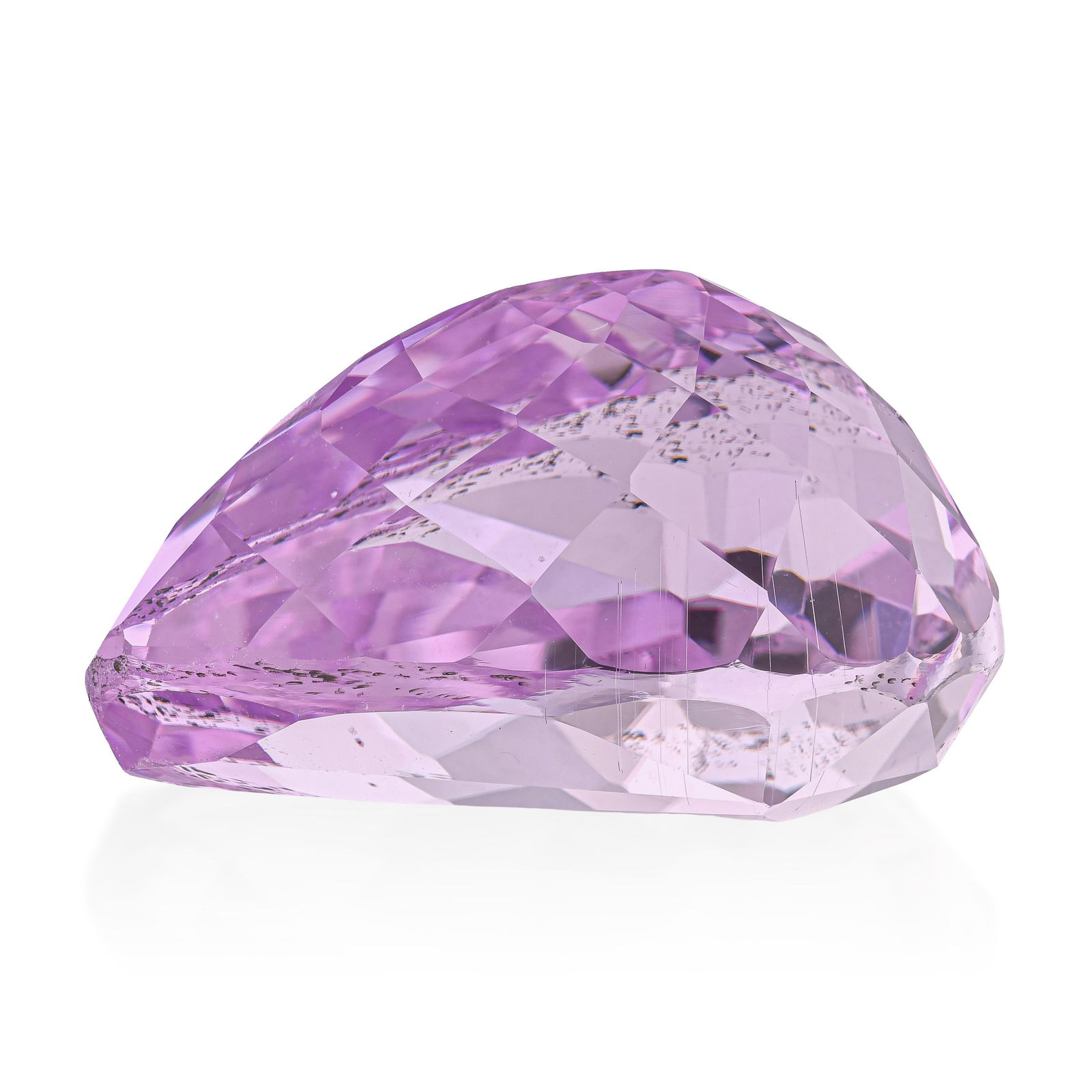 60.30-Carat Pear Shape Kunzite Loose Gemstone - 2