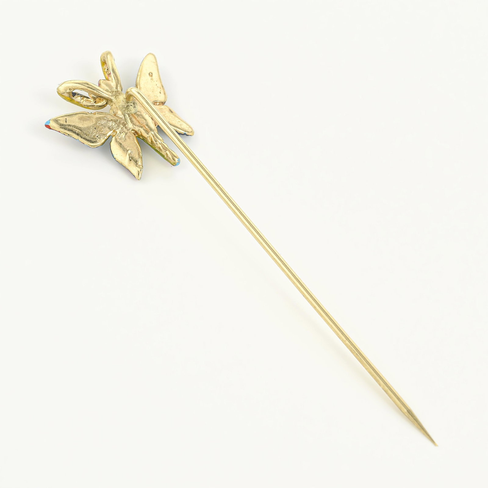 Enamel Butterfly Stick Pin - 2
