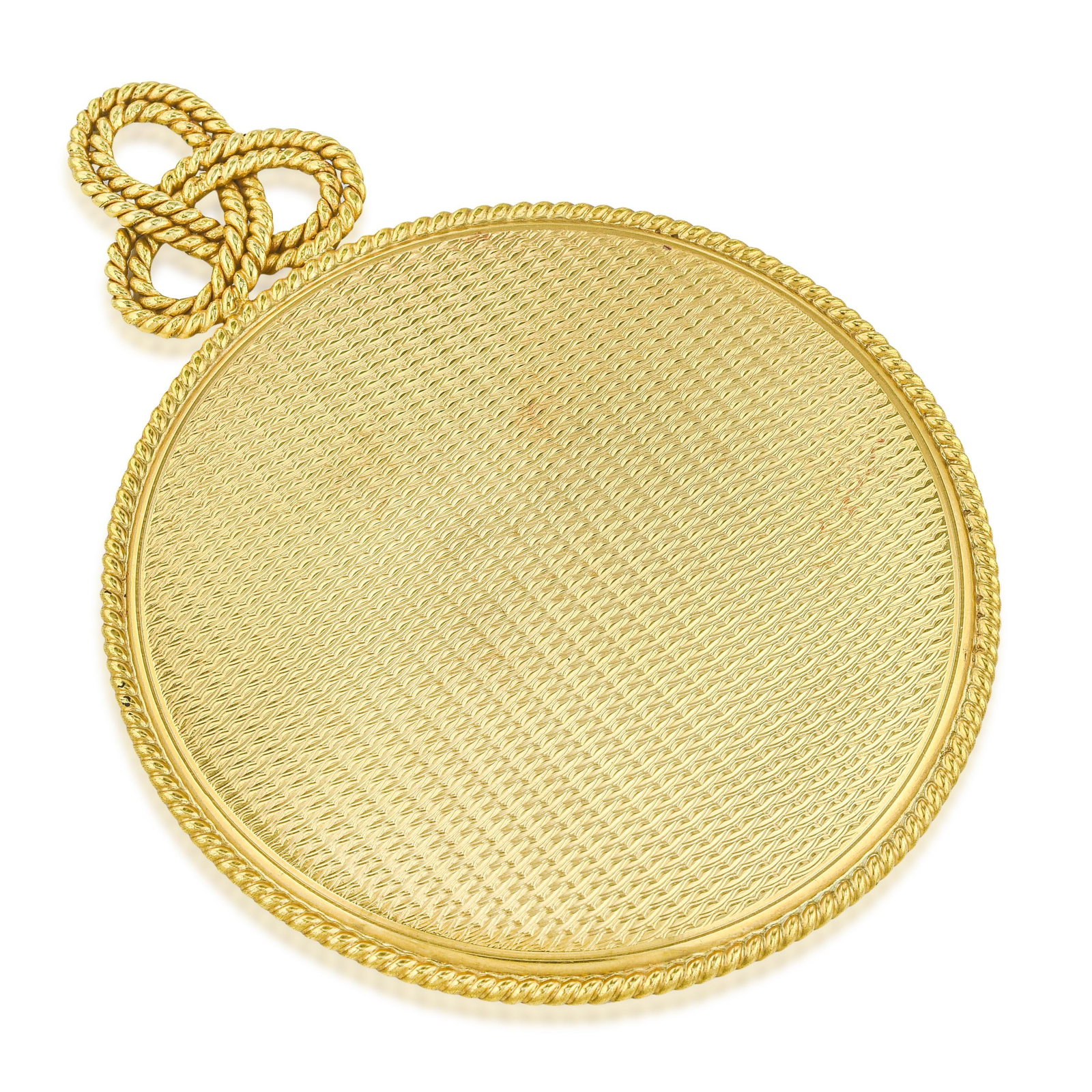 Vintage Cartier Gold Mirror - 5
