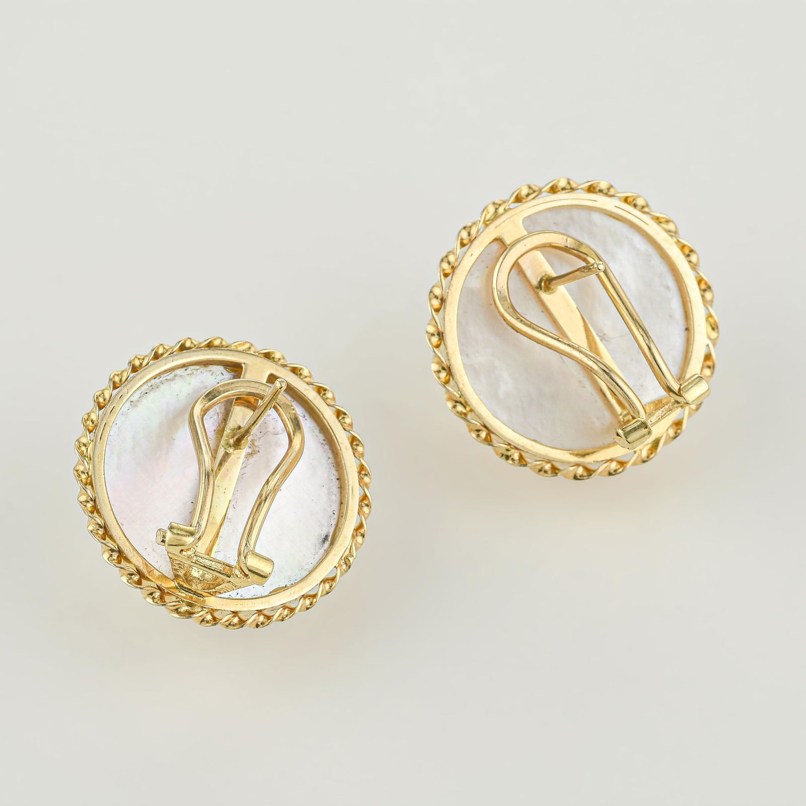 Mabe Pearl Earrings - 2