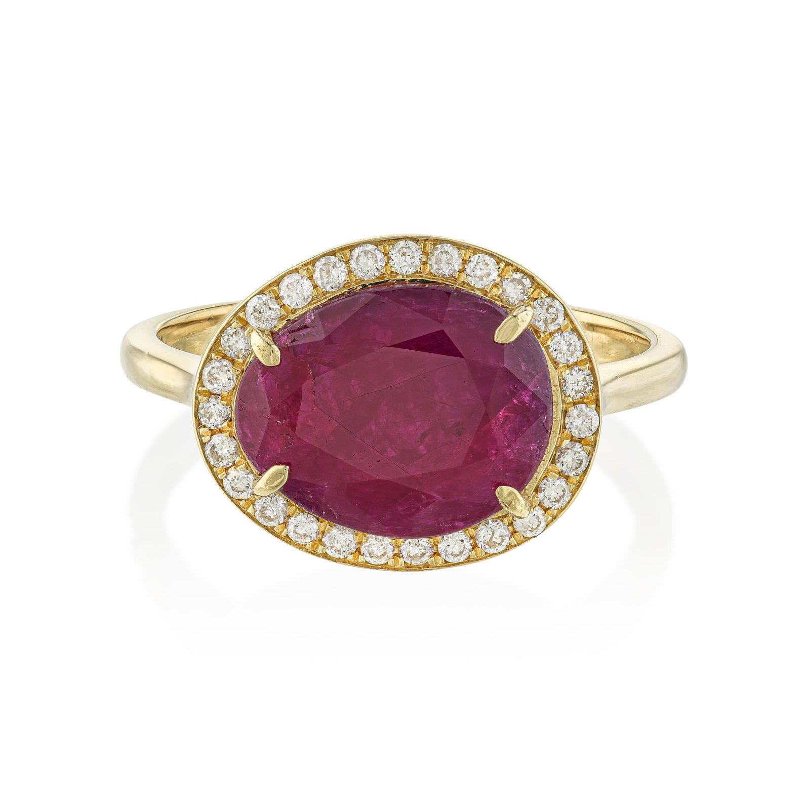 Ruby and Diamond Ring: ESTIMATED RETAIL PRICE: $3,200* *This is the estimated value a piece of similar quality, craftsmanship, and characteristics could command at retail. Summary of Key Characteristics • Metal: