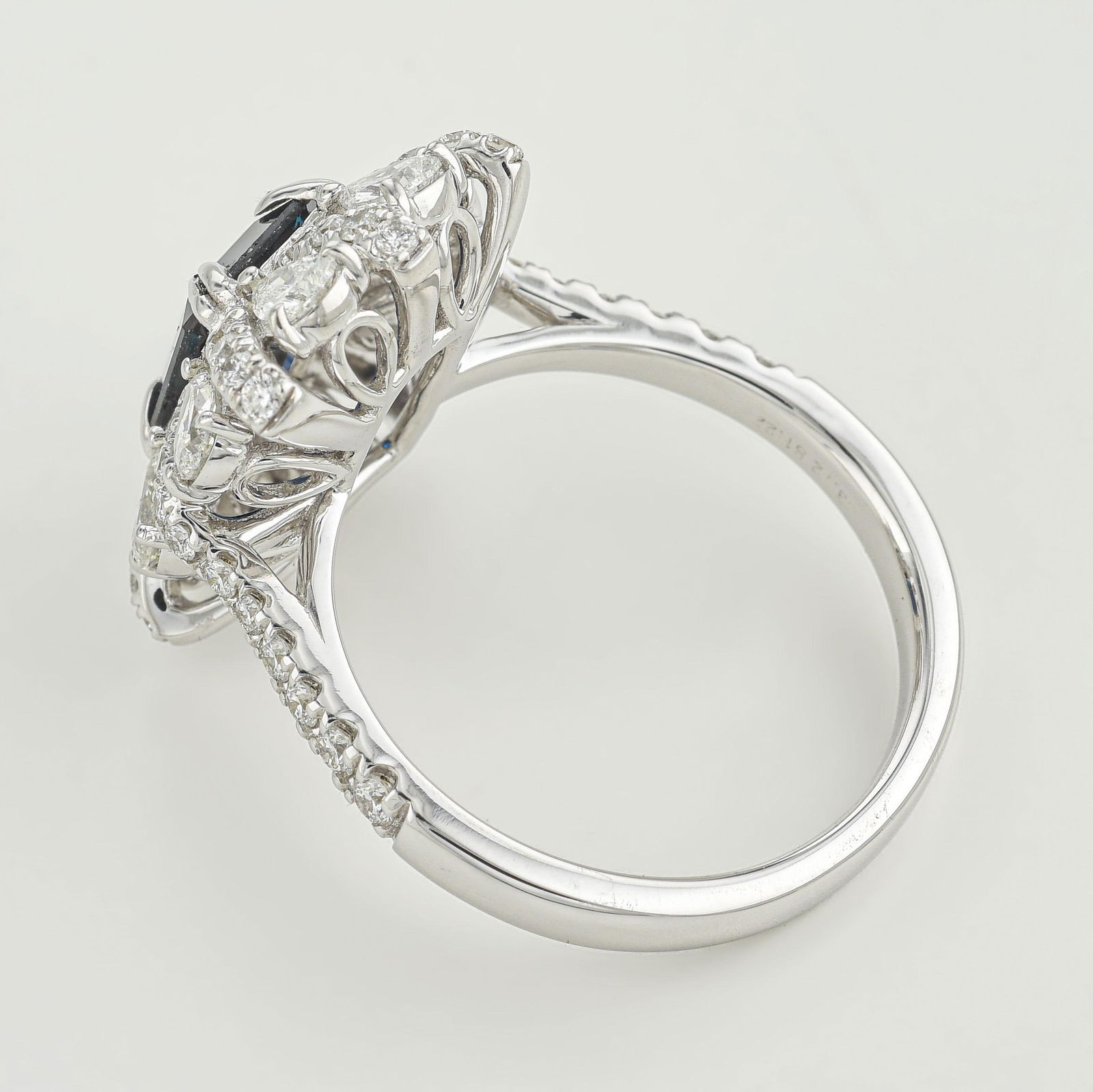 Sapphire and Diamond Ring - 2