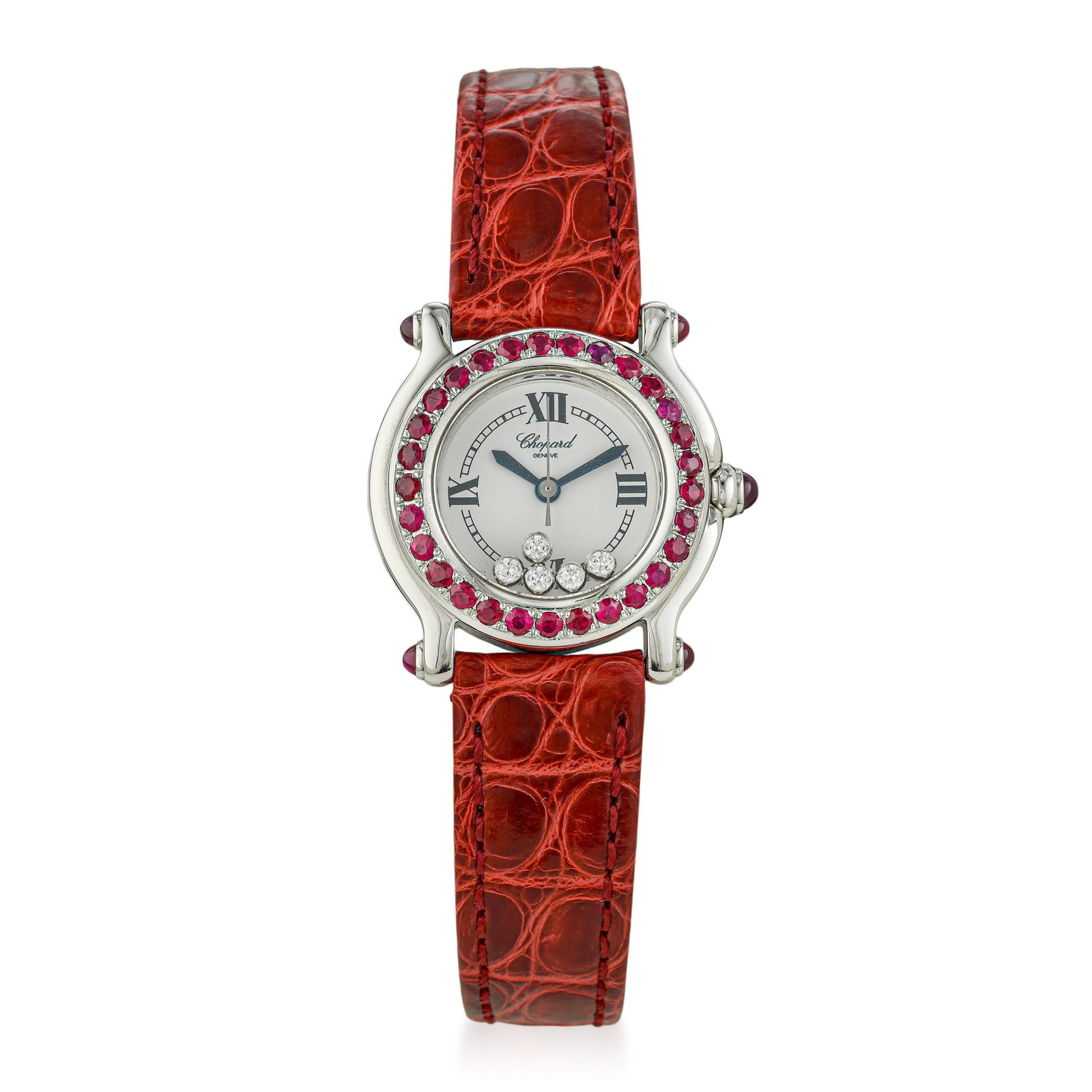 Chopard Happy Sport in Steel with Ruby Bezel (1 of 2)