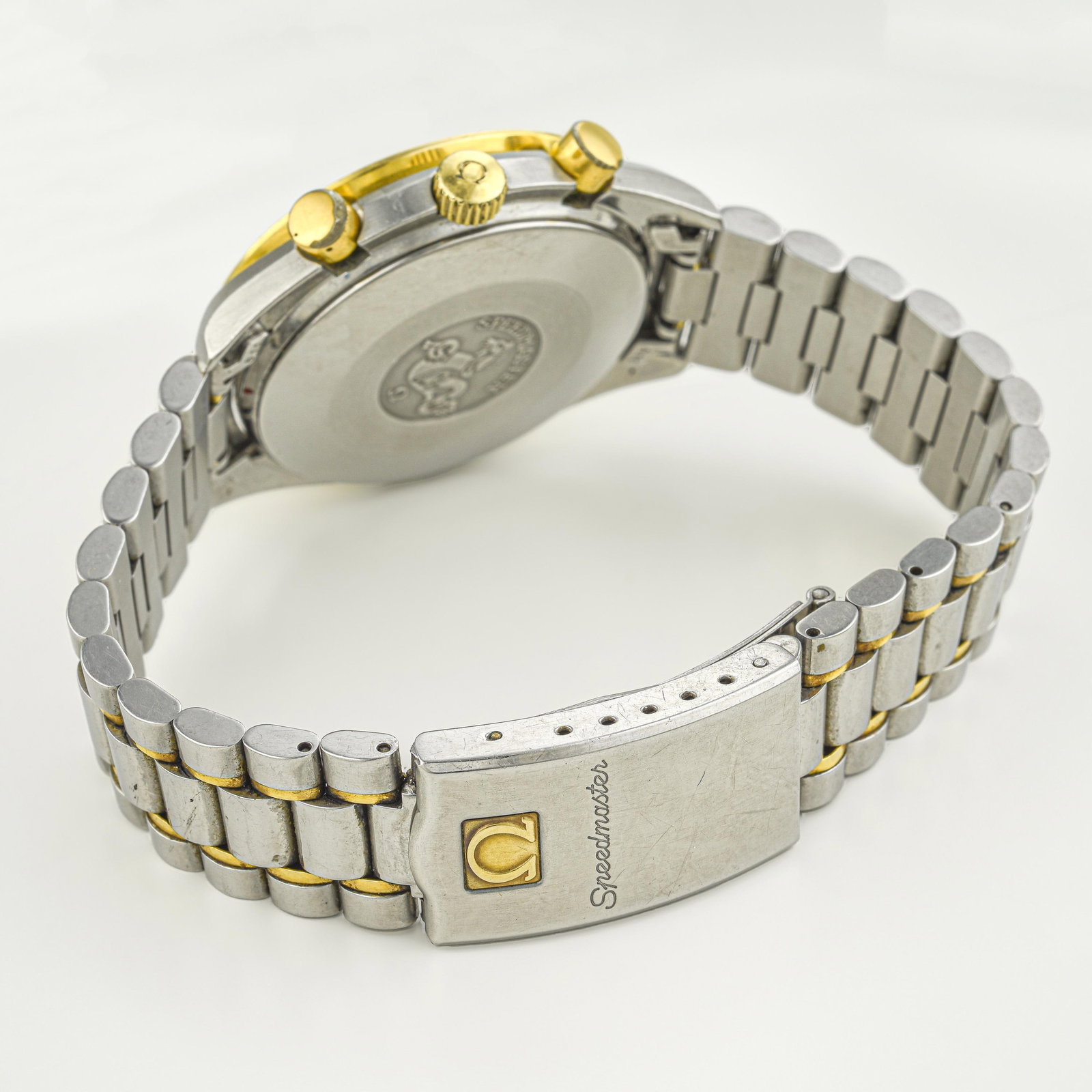 Omega Speedmaster Reduced For Italian Market In Steel And Gold Plated - 2