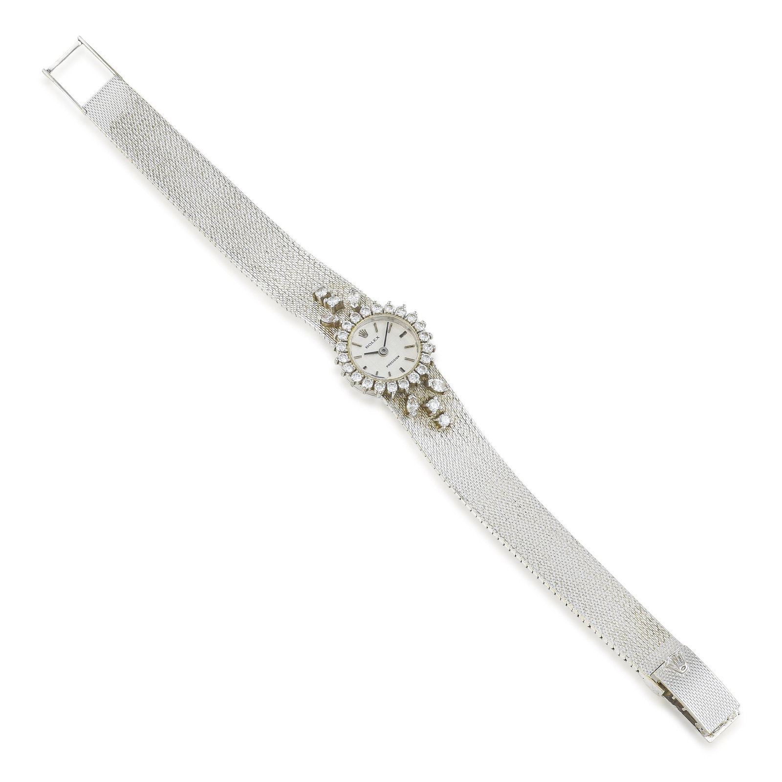 Rolex Ladies' Precision in 18K white gold - 2