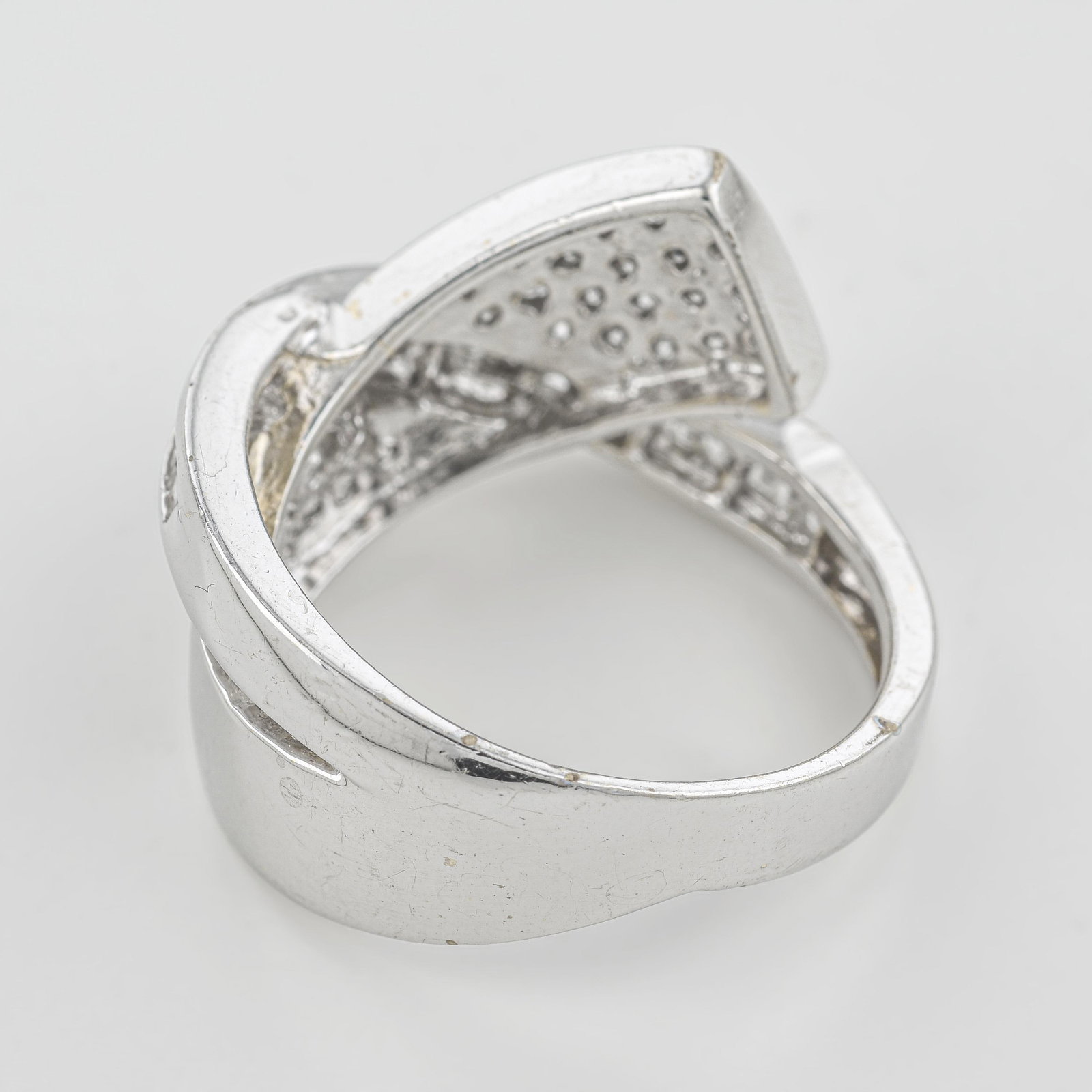 Crossover Diamond Ring - 2