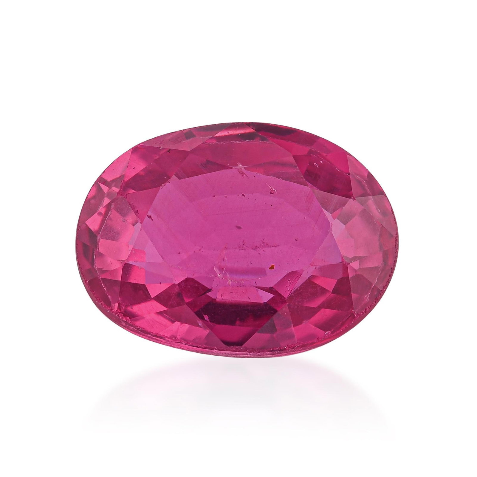 1.10-Carat Oval Shape Mozambique Ruby, GIA Certified (1 of 3)